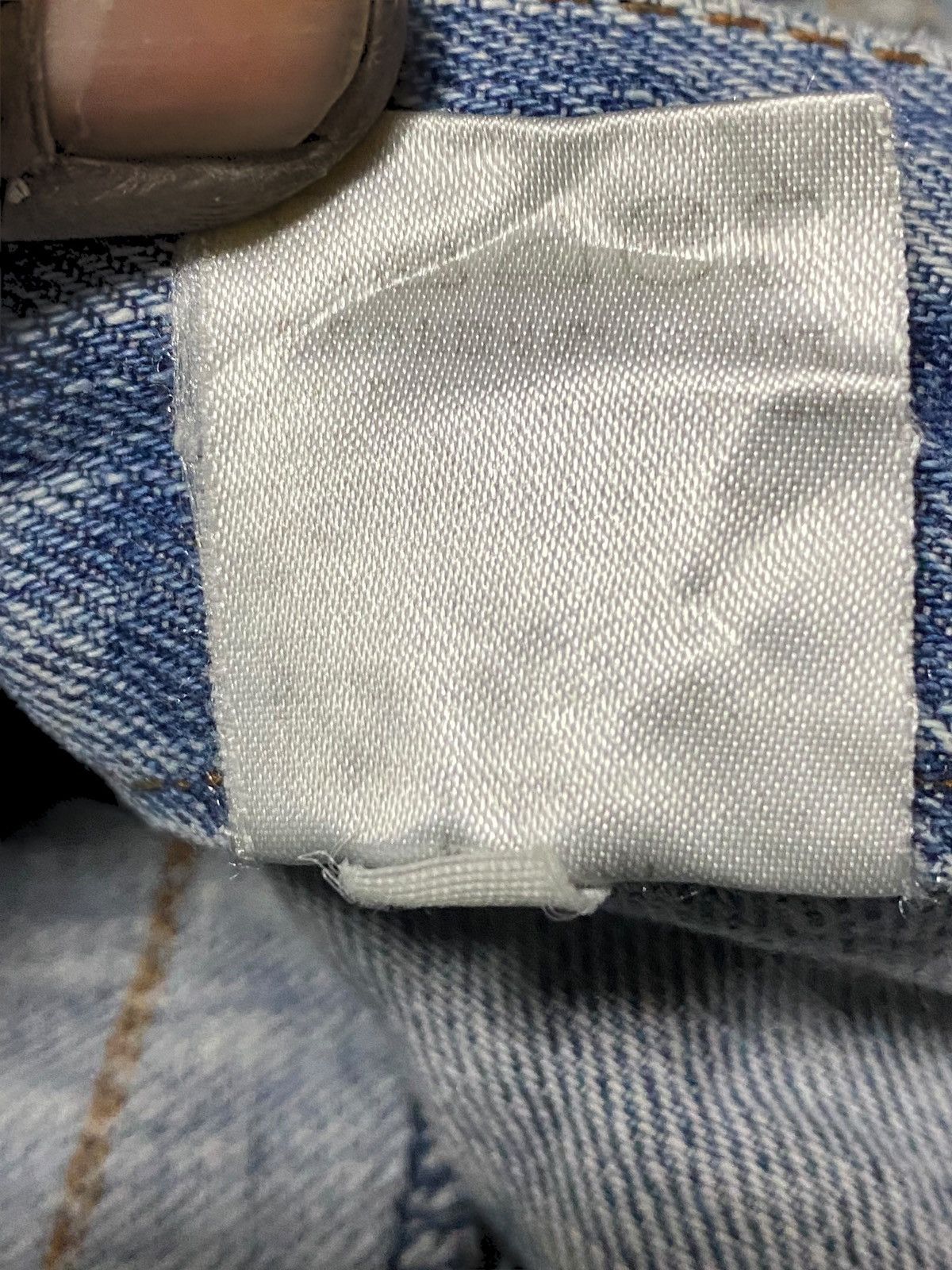 Japanese Brand Japanese Brand Nylaus Thunder Double Waist Trash Loose Jeans Size US 30 / EU 46 - 24 Thumbnail