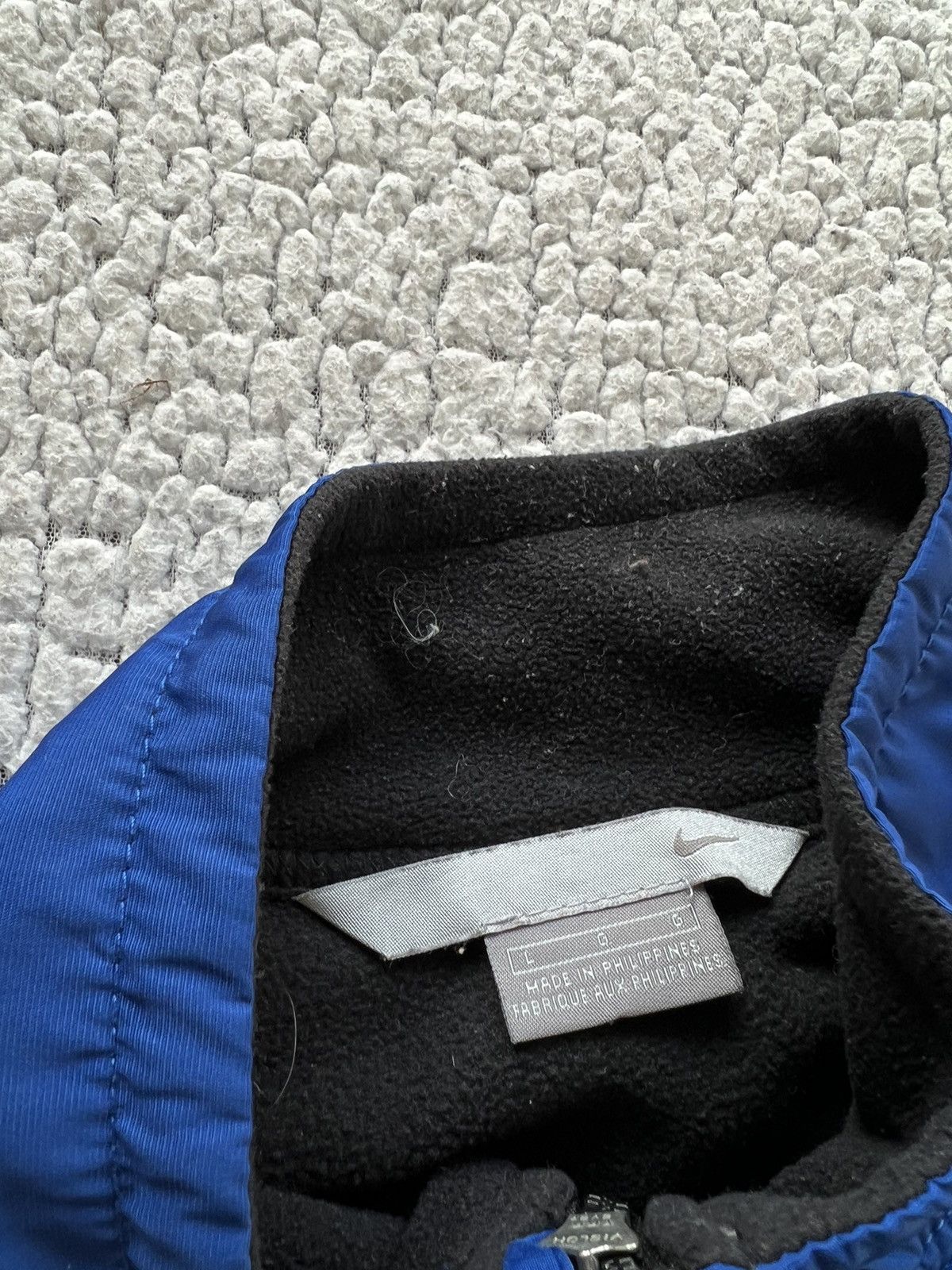 Nike NIKE VINTAGE TEDDY FLEECE BASIC LOGO OVERSIZE ZIP HOODIE Size US L / EU 52-54 / 3 - 6 Thumbnail