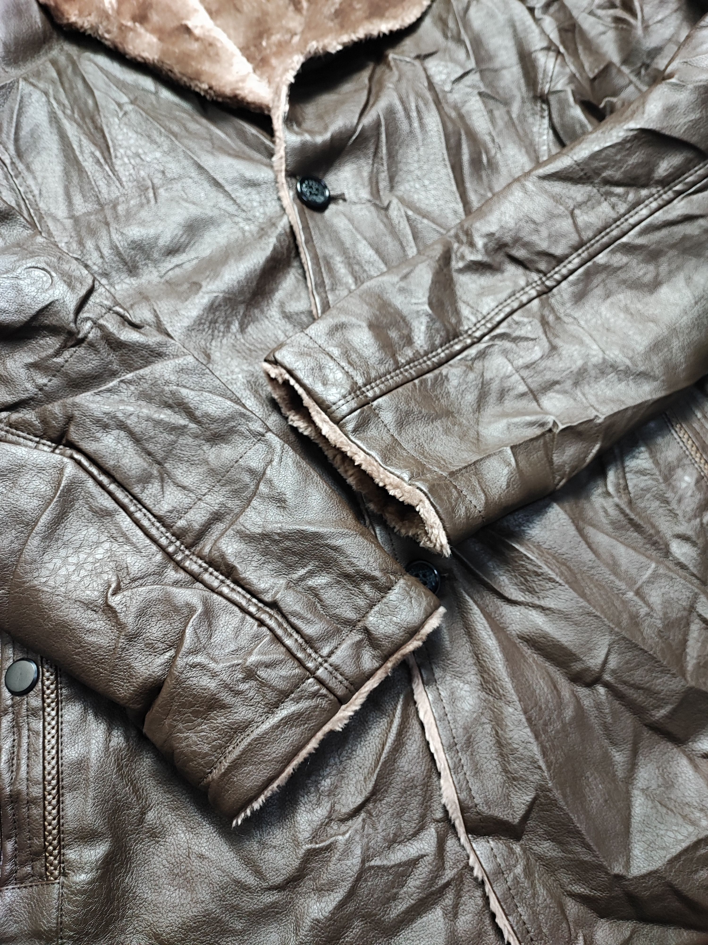 Genuine Leather Vintage Leather Jacket by Schdarrow Khnor Size US L / EU 52-54 / 3 - 9 Thumbnail