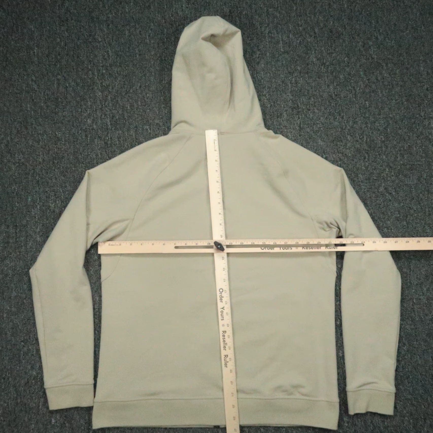 Lululemon Lululemon Hoodie Mens Large Beige City Sweat Full Zip Pockets Performance Size US L / EU 52-54 / 3 - 7 Thumbnail