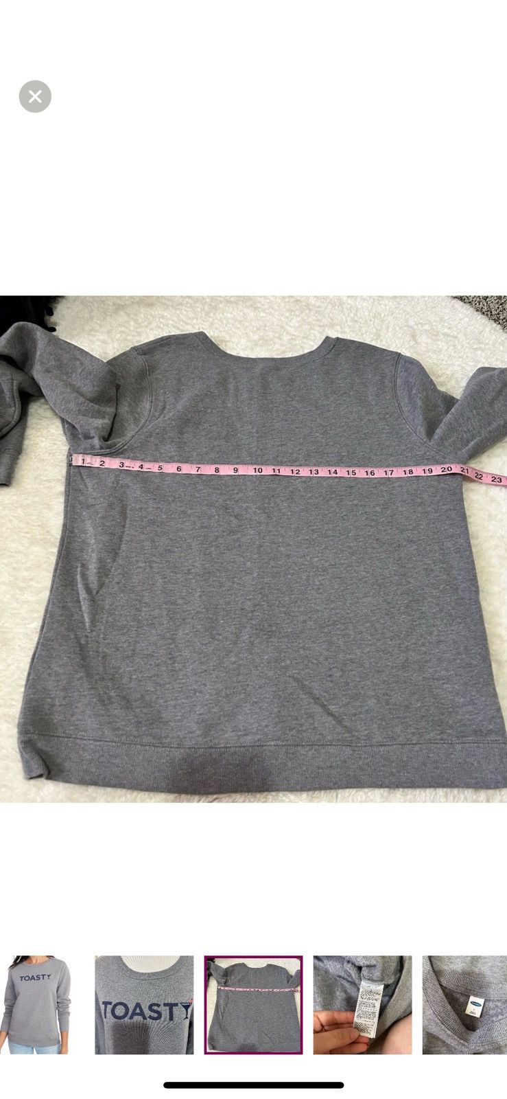 Old Navy Old navy large grey holiday crewneck sweatshirt Size L / US 10 / IT 46 - 2 Thumbnail
