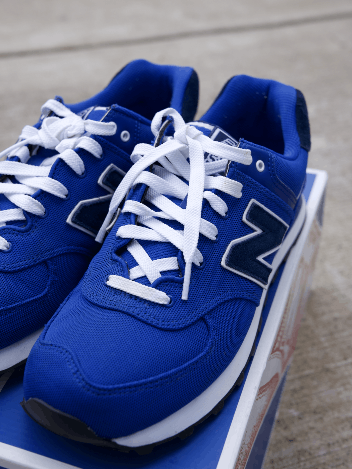 New Balance New Balance 574 Pique Polo Blue Pack Grailed