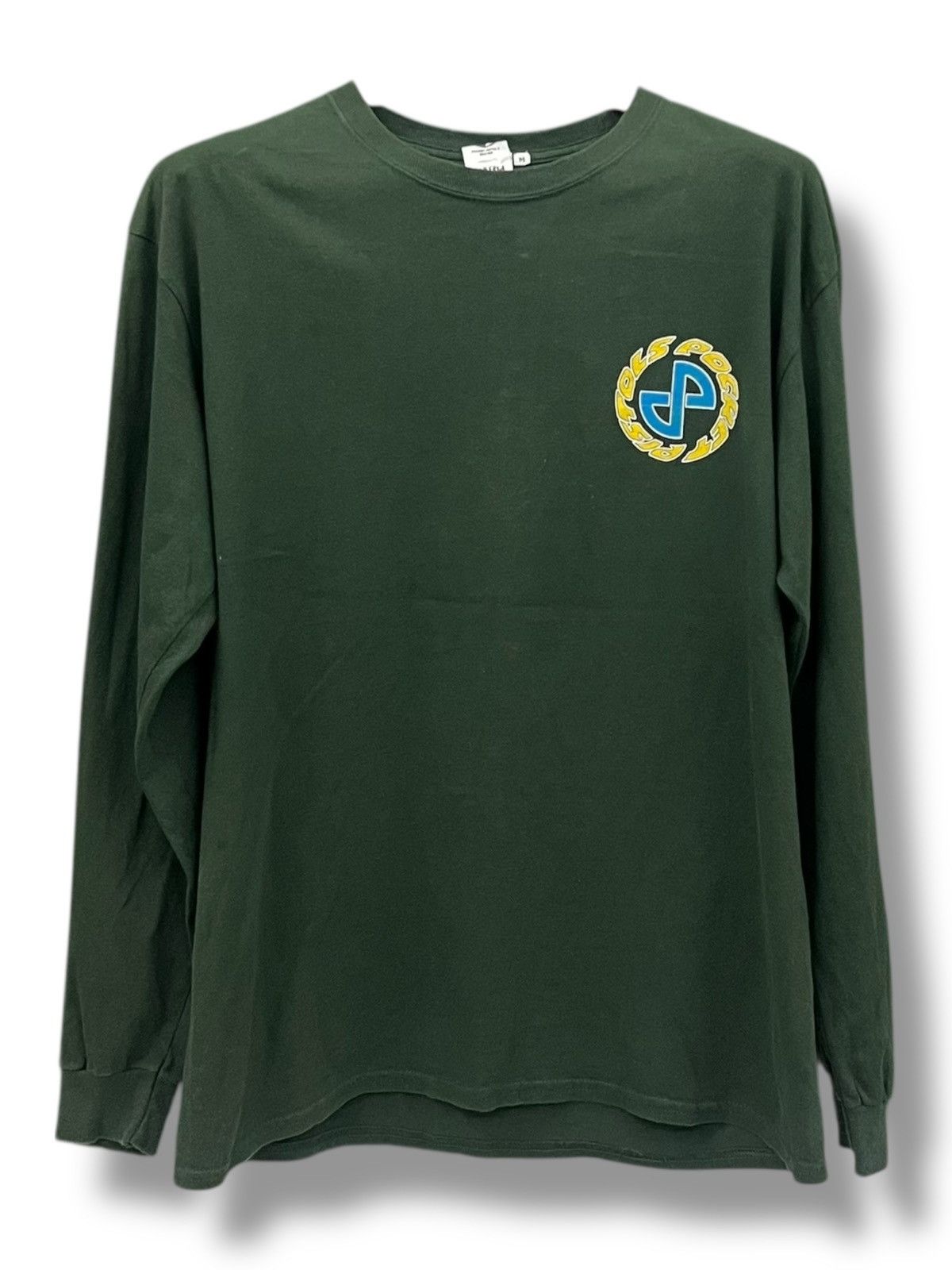 Santa Cruz Skateboards Pocket Pistols Skateboards Long Sleeve Tee – Green Size US M / EU 48-50 / 2 - 2 Thumbnail
