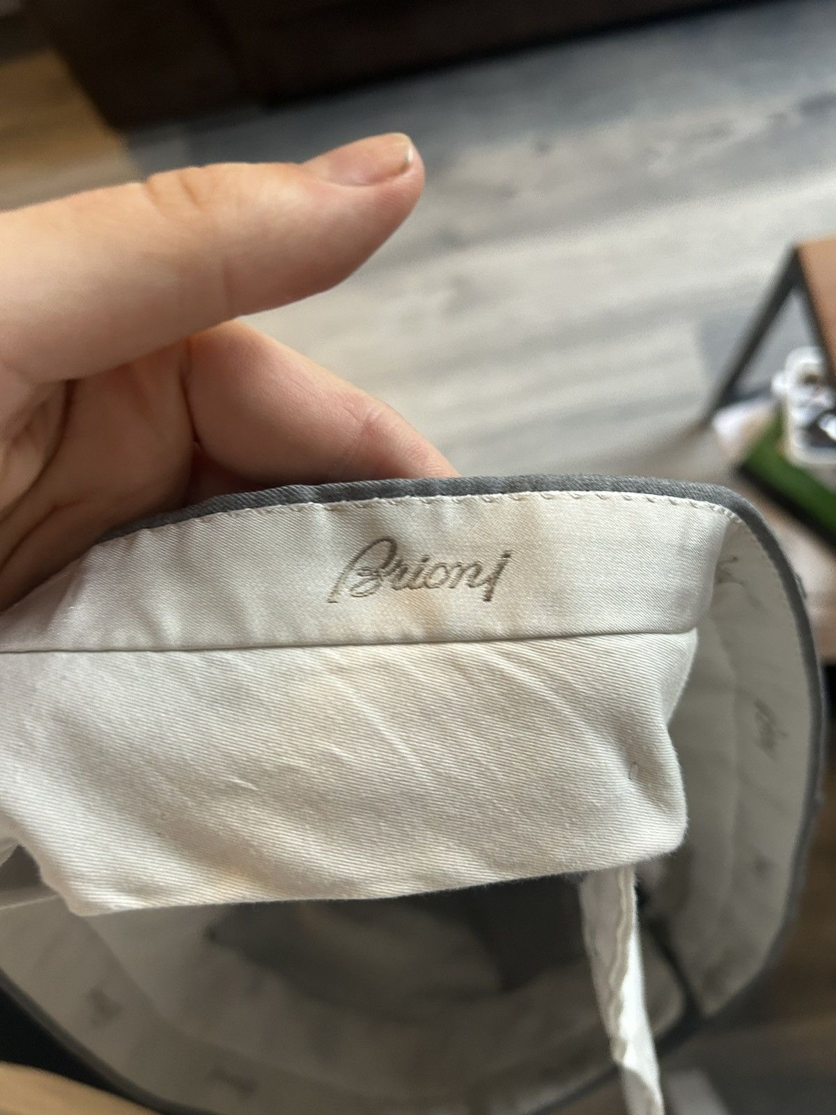 Brioni Super 150’s Segovia Pants Size US 38 / EU 54 - 14 Thumbnail