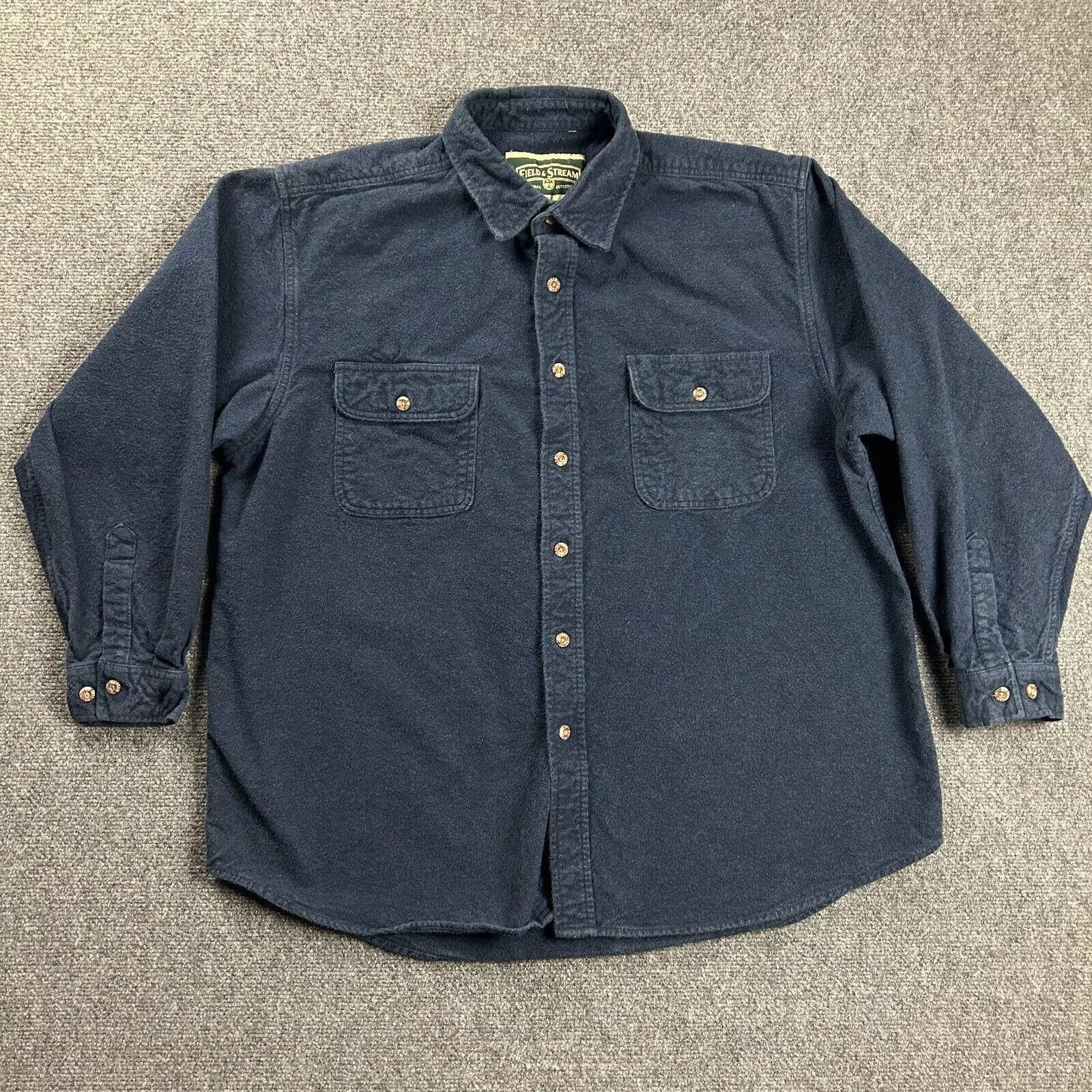 Field & Stream Field & Stream Flannel Shirt Mens XXL Heavyweight Pockets Size US XXL / EU 58 / 5 - 1 Thumbnail