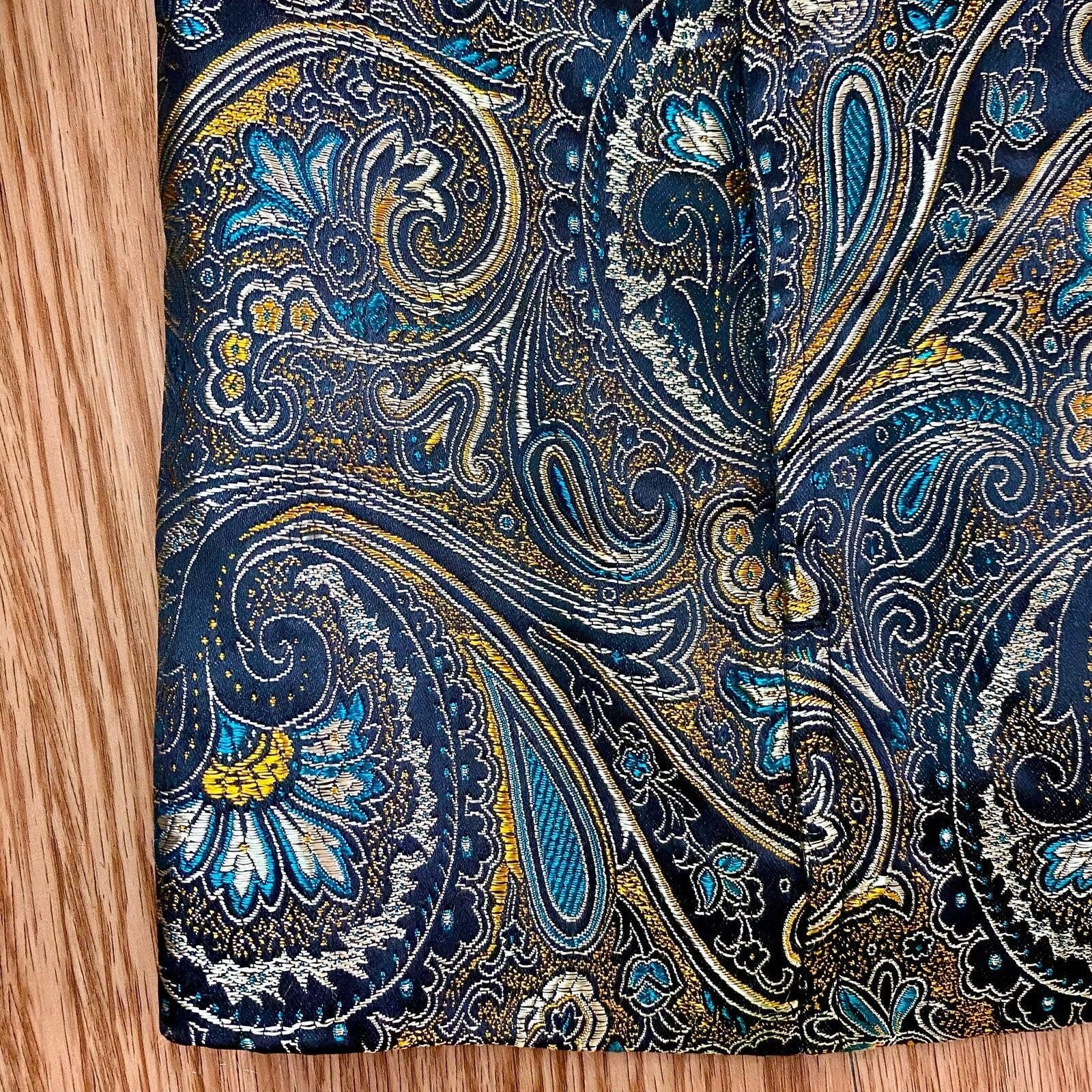 Other Brownstone Studio Vintage Gold Paisley Jacket Womens Small Size S / US 4 / IT 40 - 7 Thumbnail