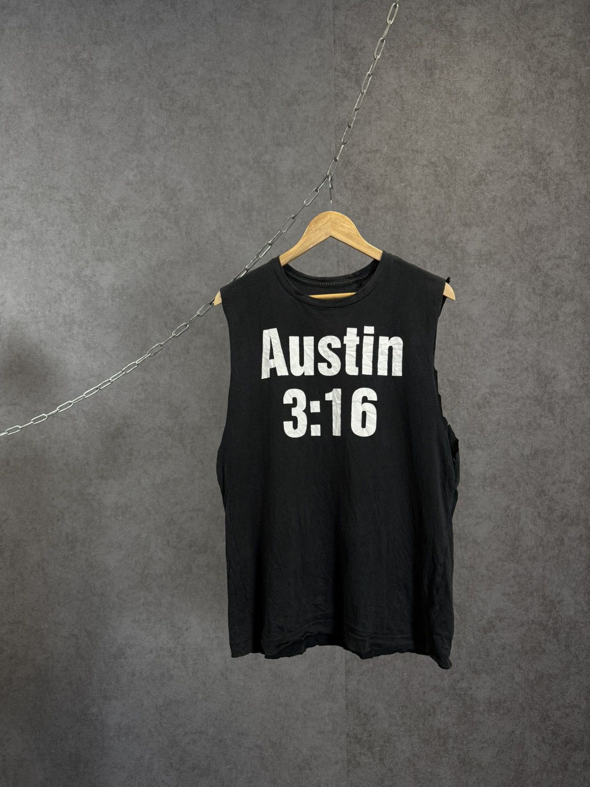 WWE Stone Cold Austin 3:16 WWE WWF wrestling tank top Size US L / EU 52-54 / 3 - 1 Thumbnail