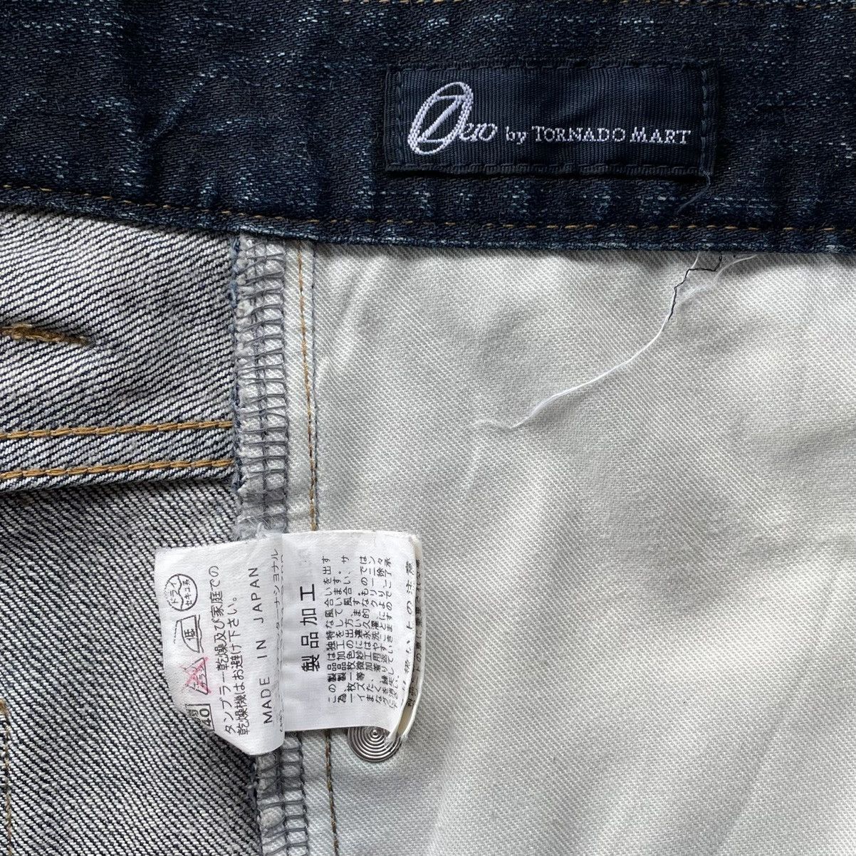 Tornado Mart Vintage Tornado Mart - Whisker Wash Jeans Size US 32 / EU 48 - 4 Thumbnail