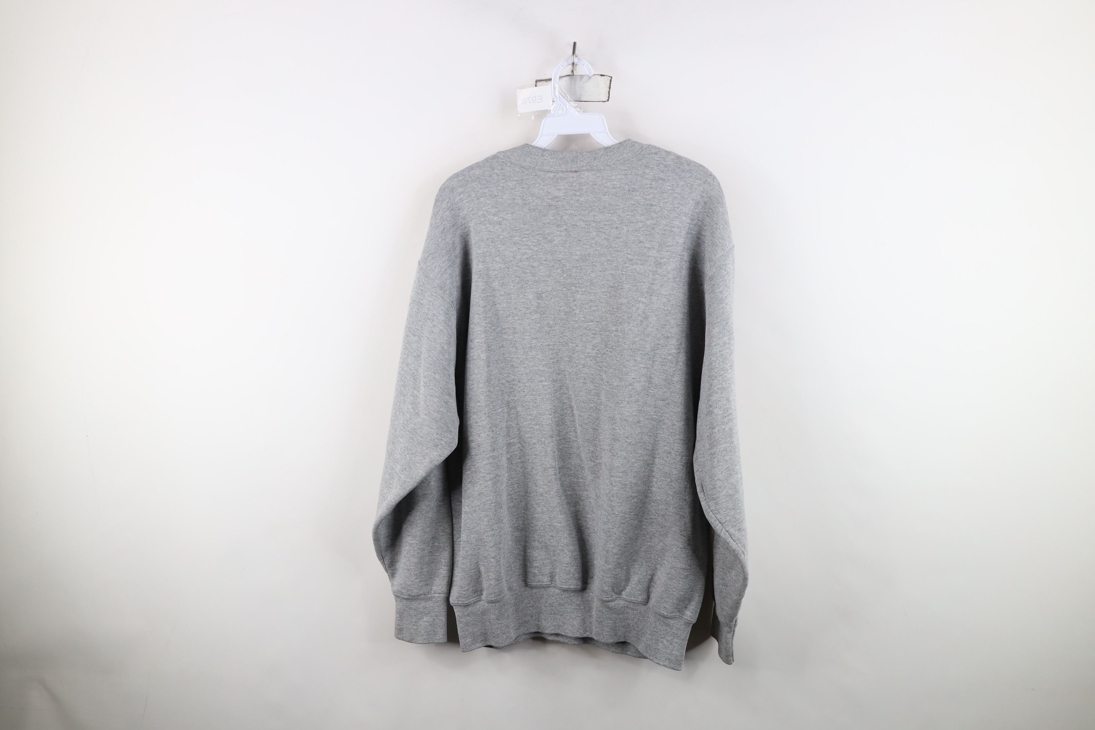 Vintage Vintage 90s Streetwear Heavyweight Crewneck Sweatshirt Gray Size US M / EU 48-50 / 2 - 7 Thumbnail