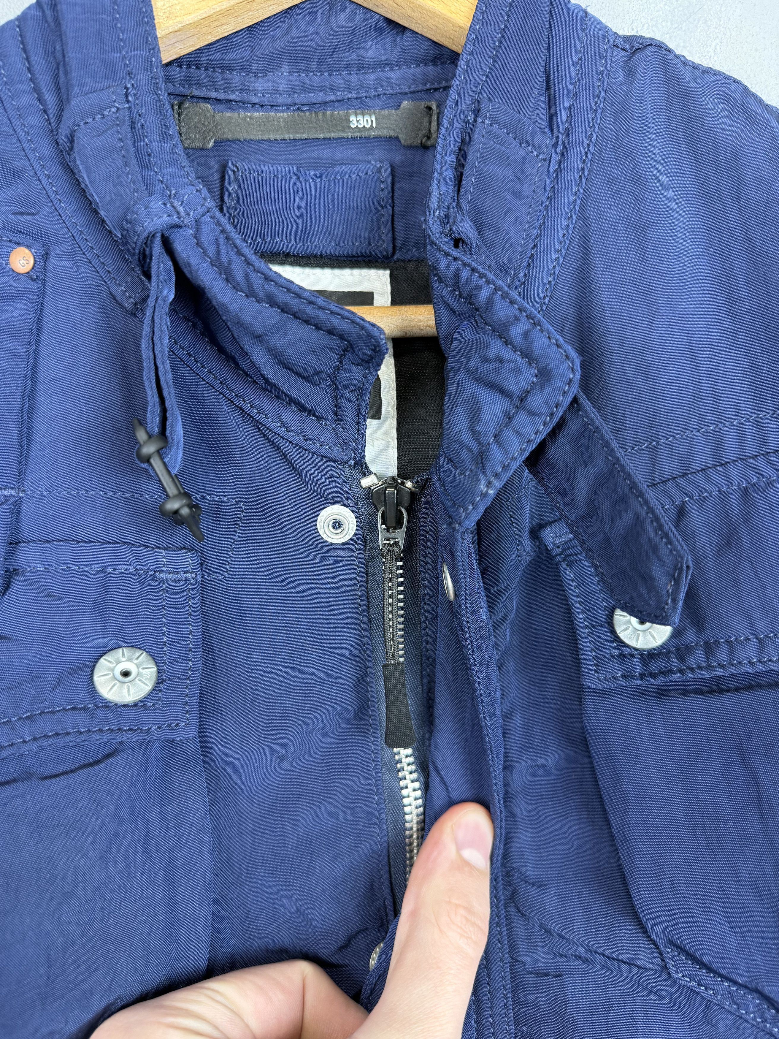 G-Star G-Star Raw Sandhurst Jacket Women Blue Classic Mustipockets Size L / US 10 / IT 46 - 9 Thumbnail