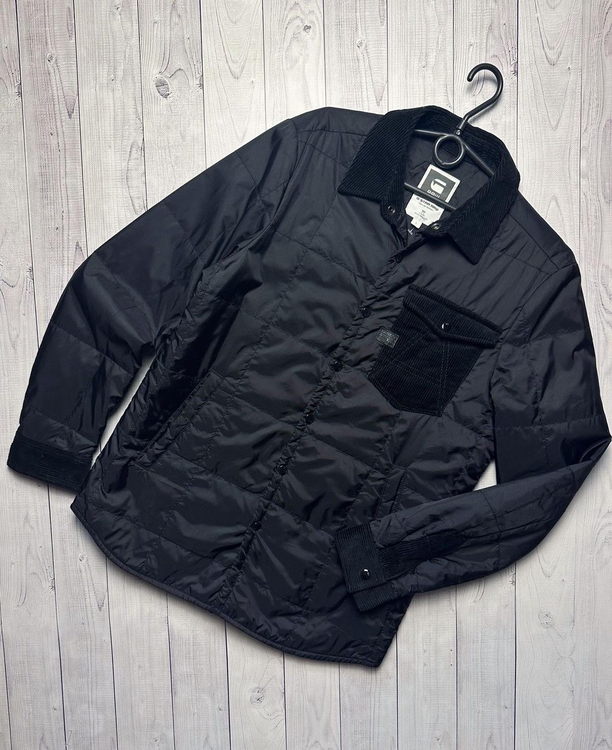 G-Star × Vintage Vintage G Star raw light jacket size M black rare Size US M / EU 48-50 / 2 - 1 Thumbnail