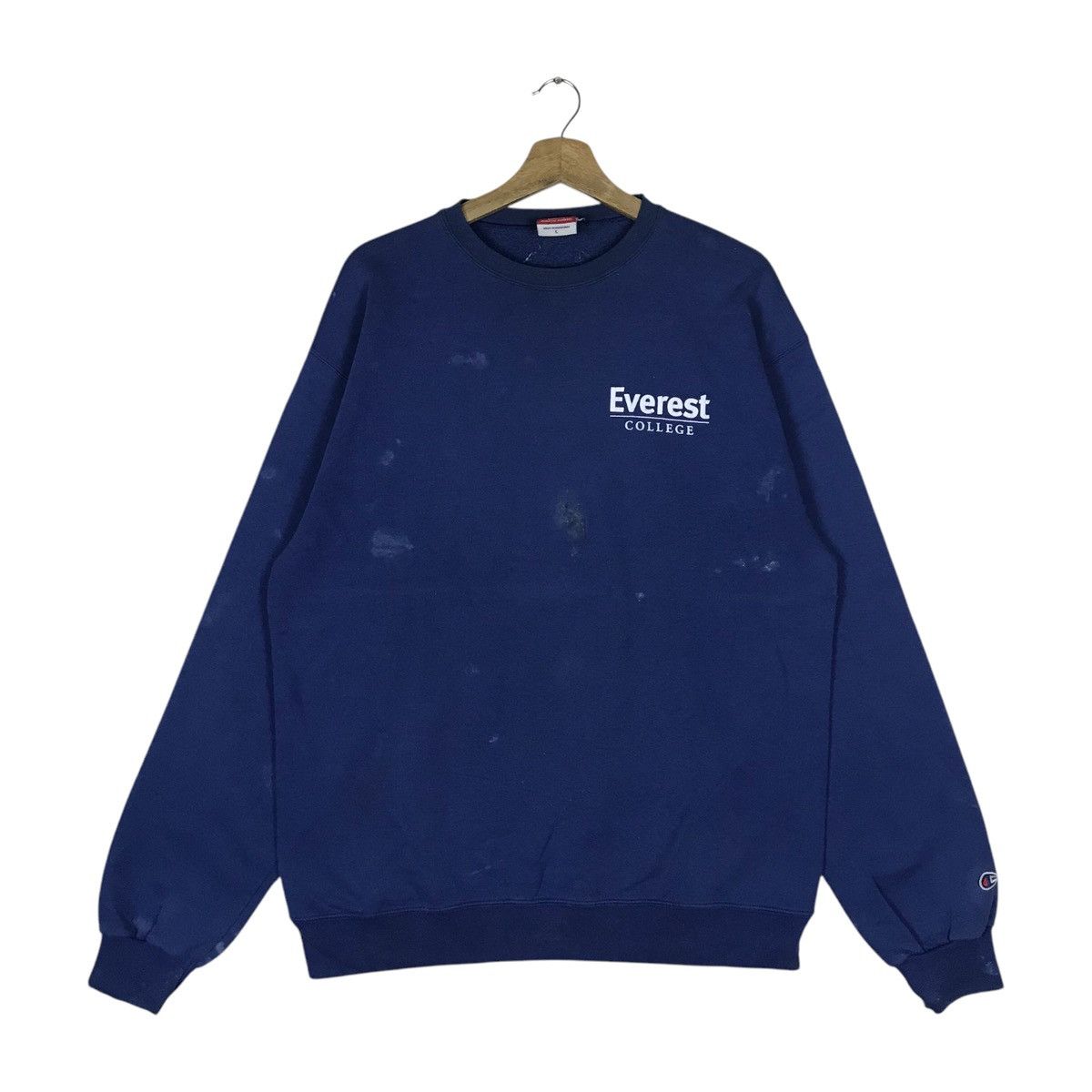 Champion Vintage Champion Everest College Pullover Jumper Sweatshirt Size US L / EU 52-54 / 3 - 1 Thumbnail