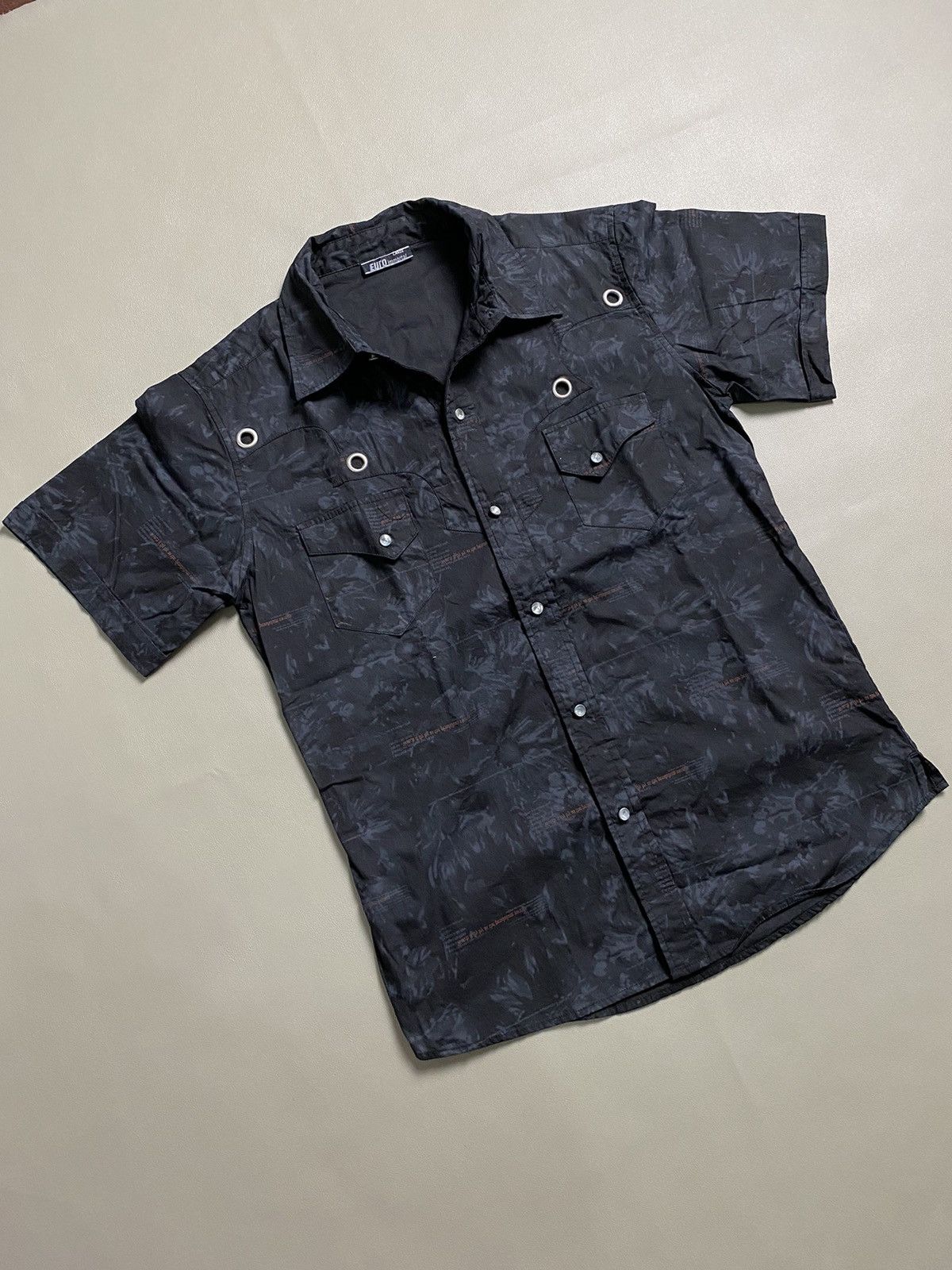 14th Addiction × KMRii × Yasuyuki Ishii Euro Immortal Western Poem Shirt Ifsixwasnine style Size US M / EU 48-50 / 2 - 2 Thumbnail