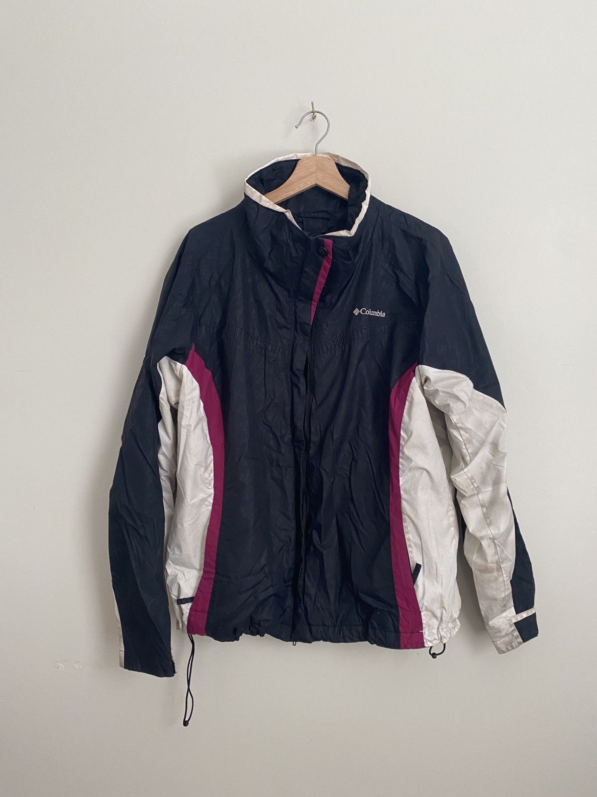 Columbia VINTAGE COLUMBIA JACKET PINK BLACK XL Size US XL / EU 56 / 4 - 1 Thumbnail