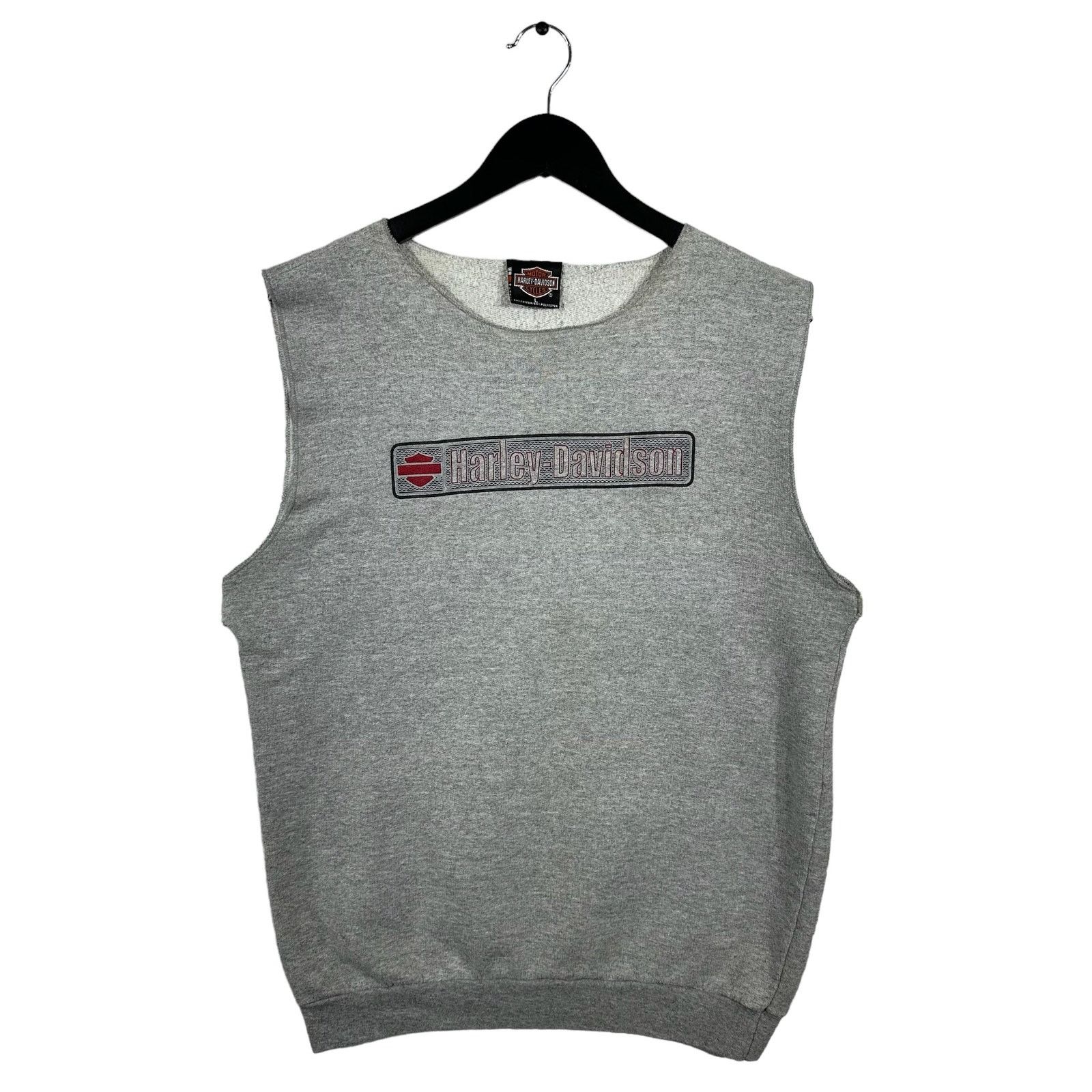 Harley Davidson Vintage Harley Davidson Sleeveless Crewneck 90s Size US L / EU 52-54 / 3 - 1 Thumbnail