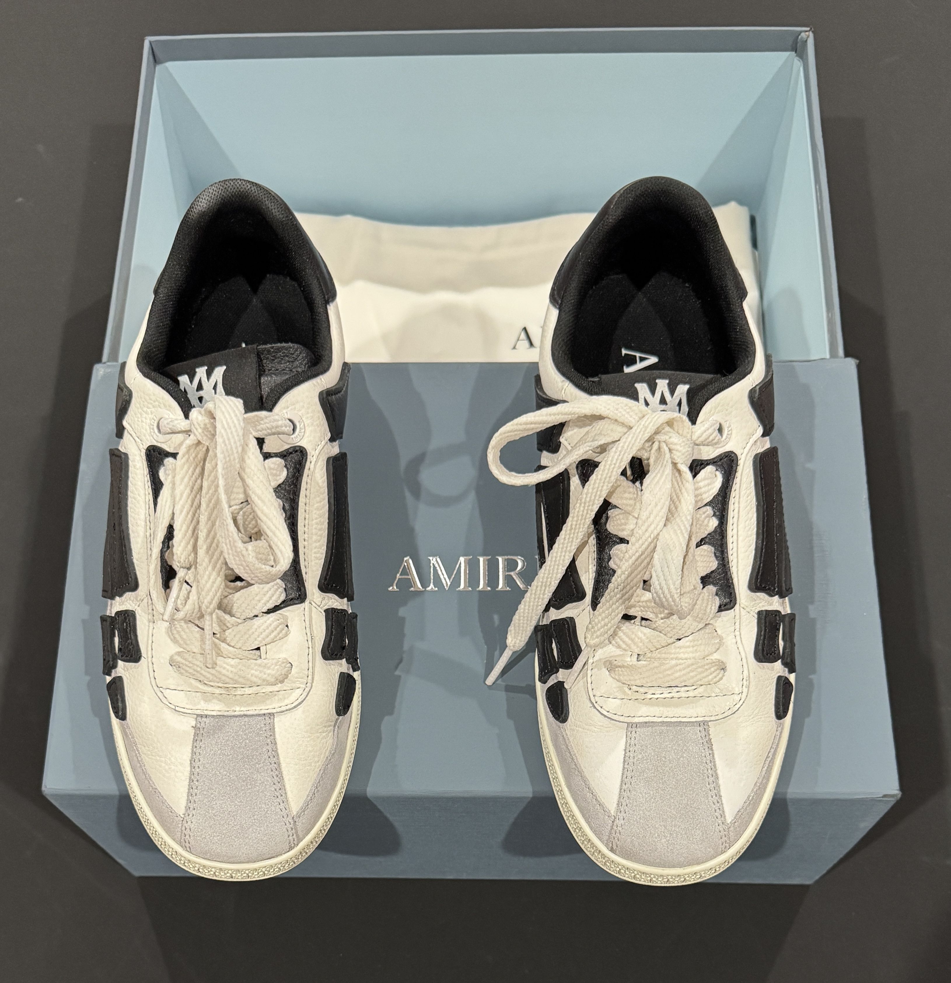 Amiri AMIRI PACIFIC BONES SNEAKERS SIZE 42 Size US 9 / EU 42 - 2 Thumbnail