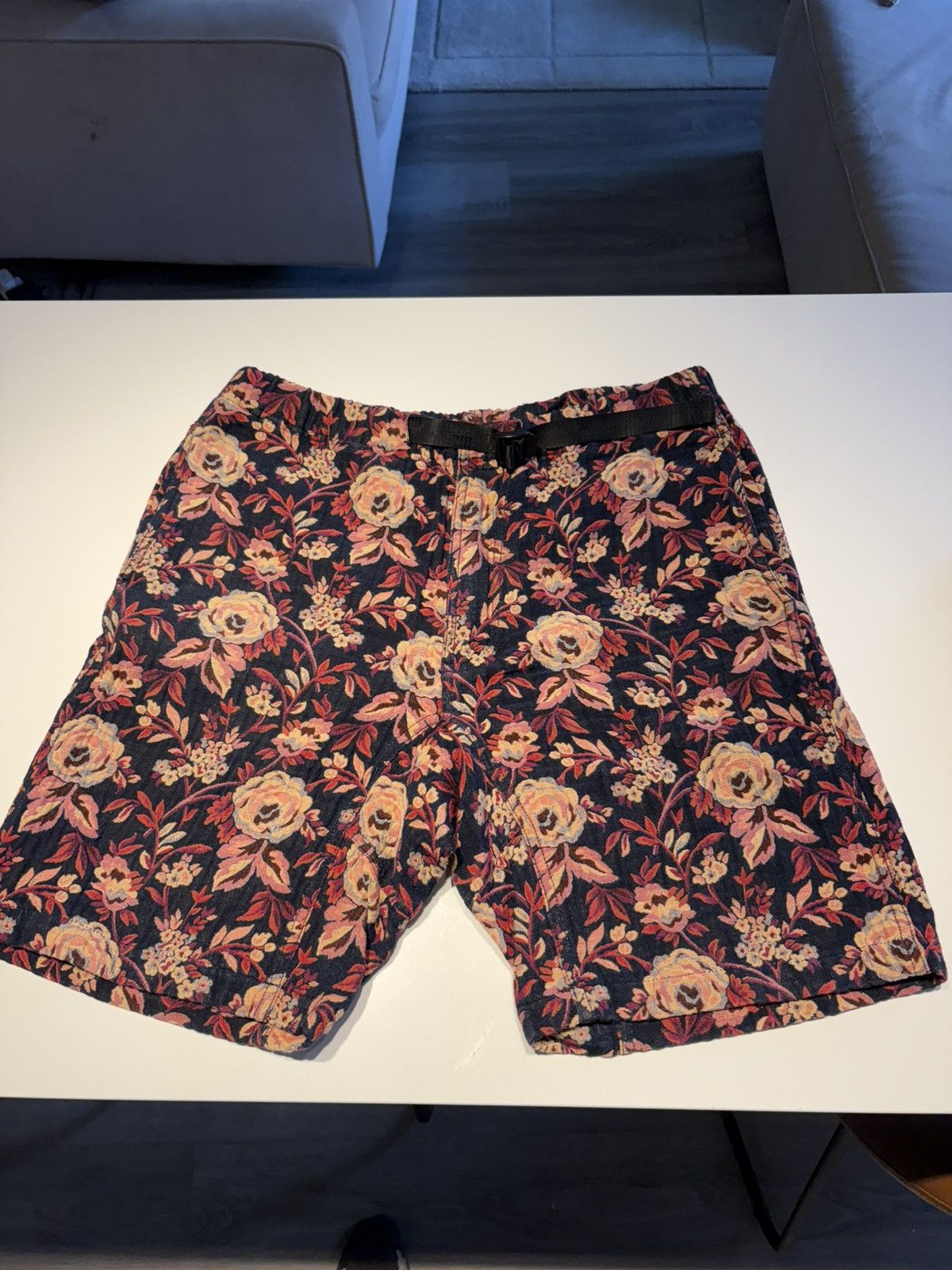 水着・ラッシュガード Supreme Nylon Water Short Black Floral Supreme Red Floral Nylon Water Shorts Trunks Box Logo SS18