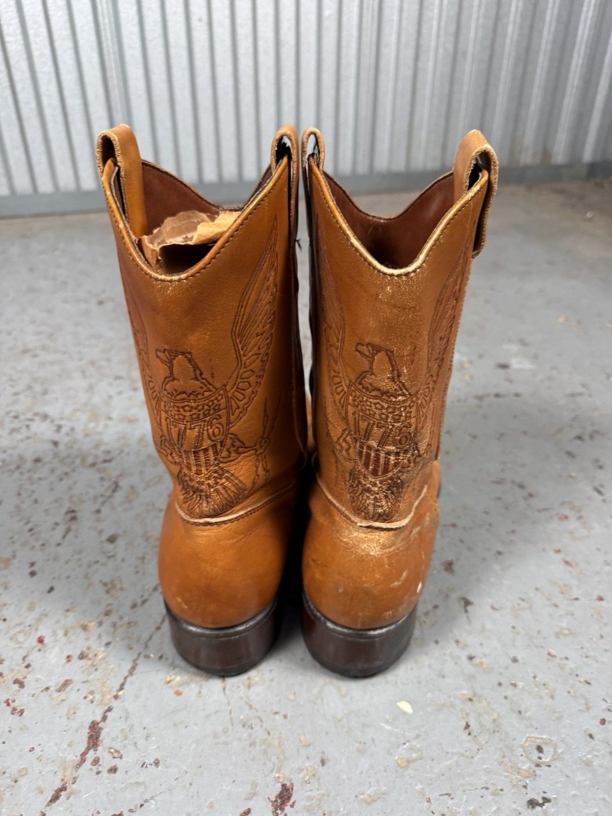 Other Vintage 1976 Hondos Liberty Tan Cowboy Boots Size US 10 / EU 43 - 5 Thumbnail