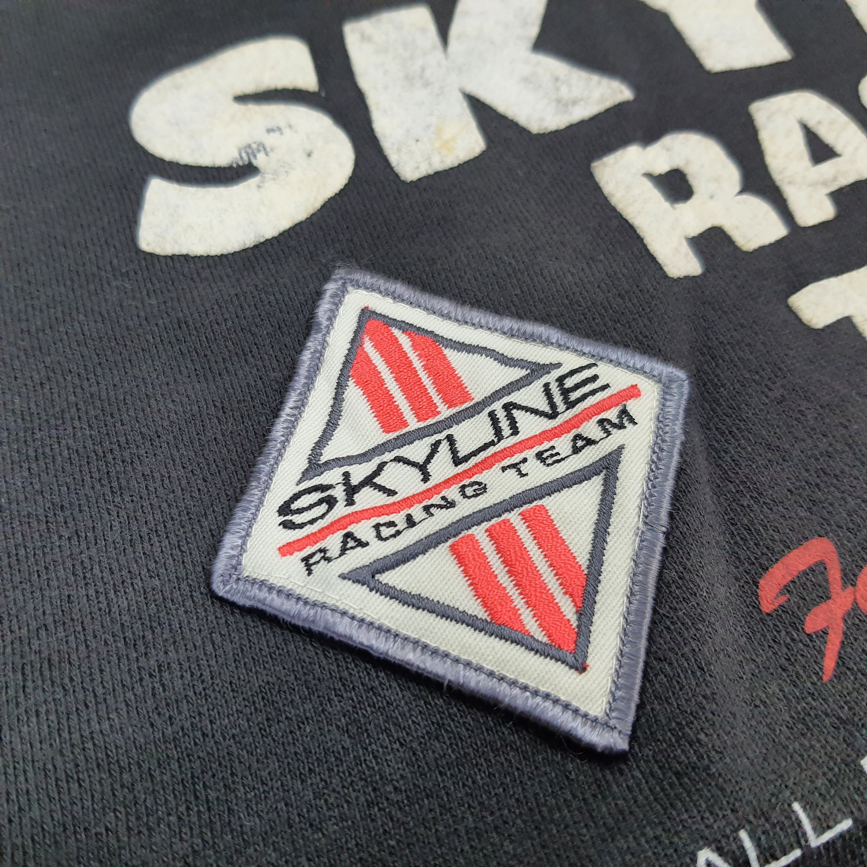 Japanese Brand Vintage Skyline Racing Team Motorsports T-shirt Size US L / EU 52-54 / 3 - 3 Thumbnail