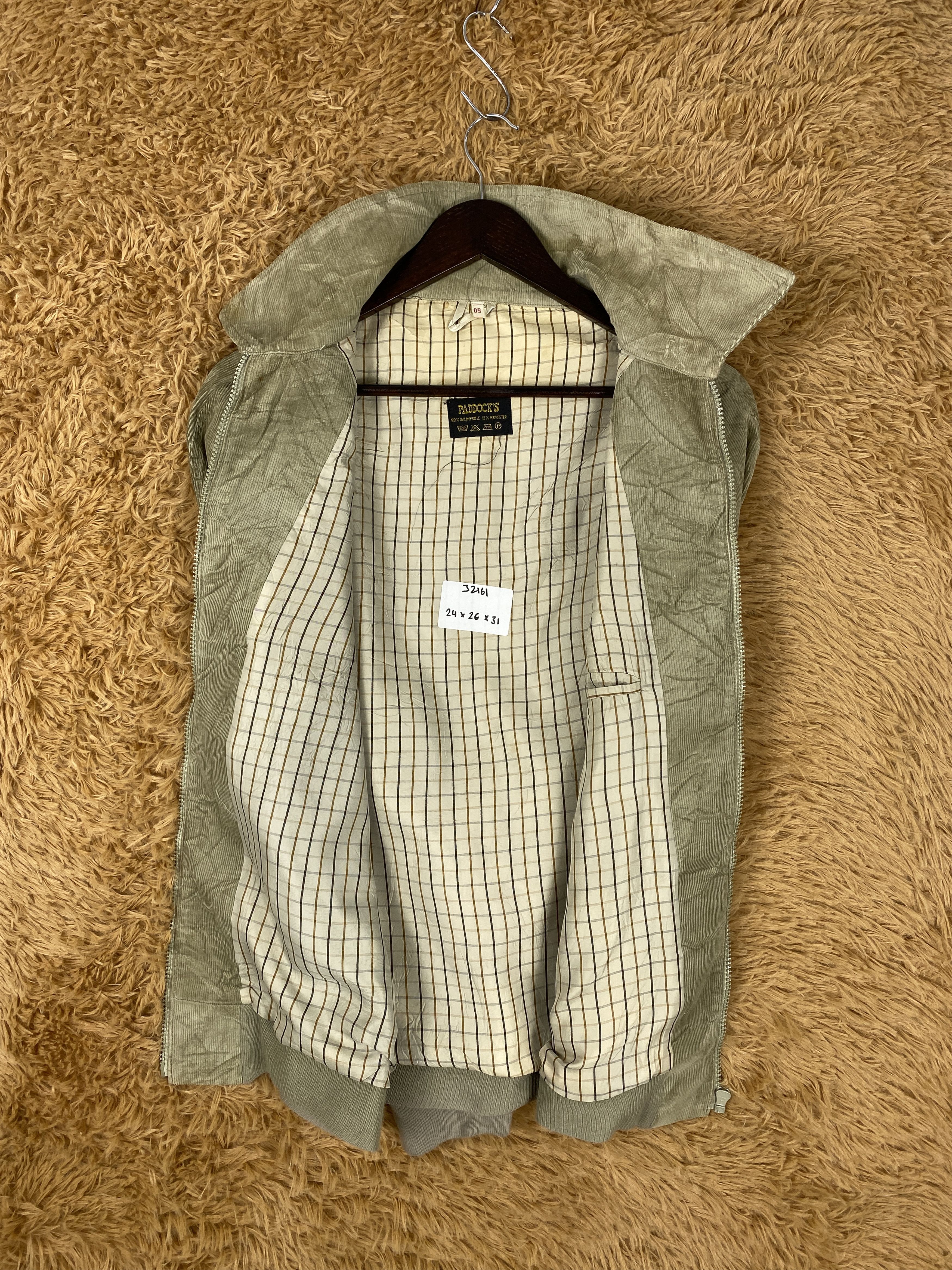 Japanese Brand Vintage Paddock's Streetwear Jacket checked Lining Size US M / EU 48-50 / 2 - 7 Thumbnail