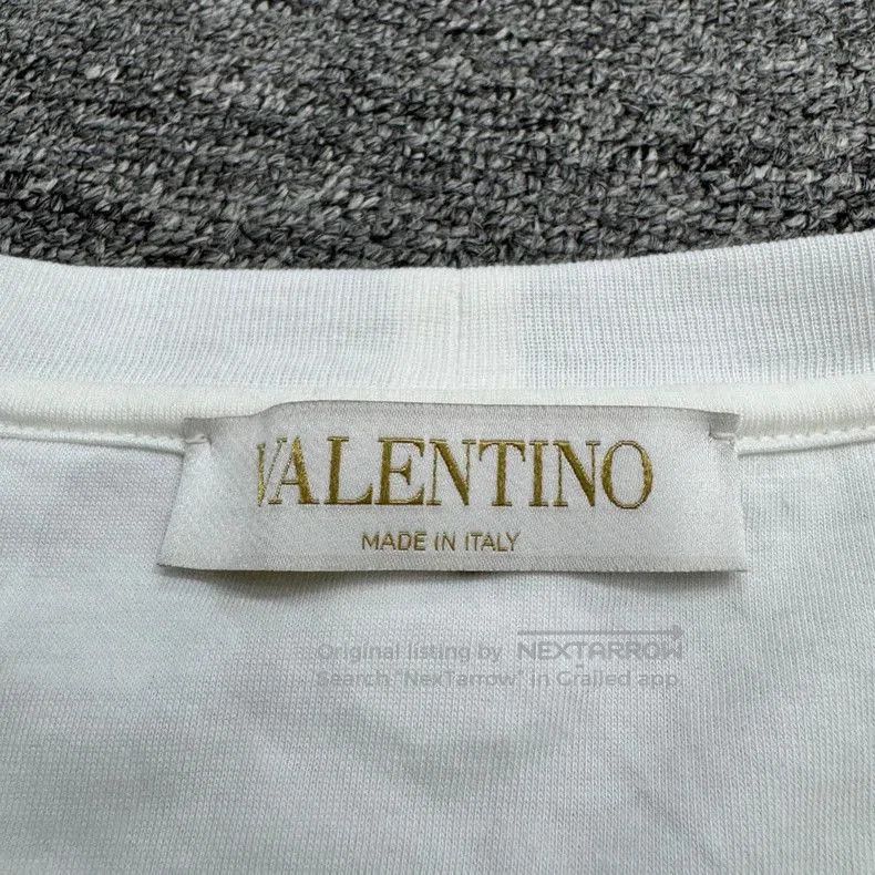 Valentino Valentino Beaded Butterfly Short Sleeve Top. Size US M / EU 48-50 / 2 - 4 Thumbnail