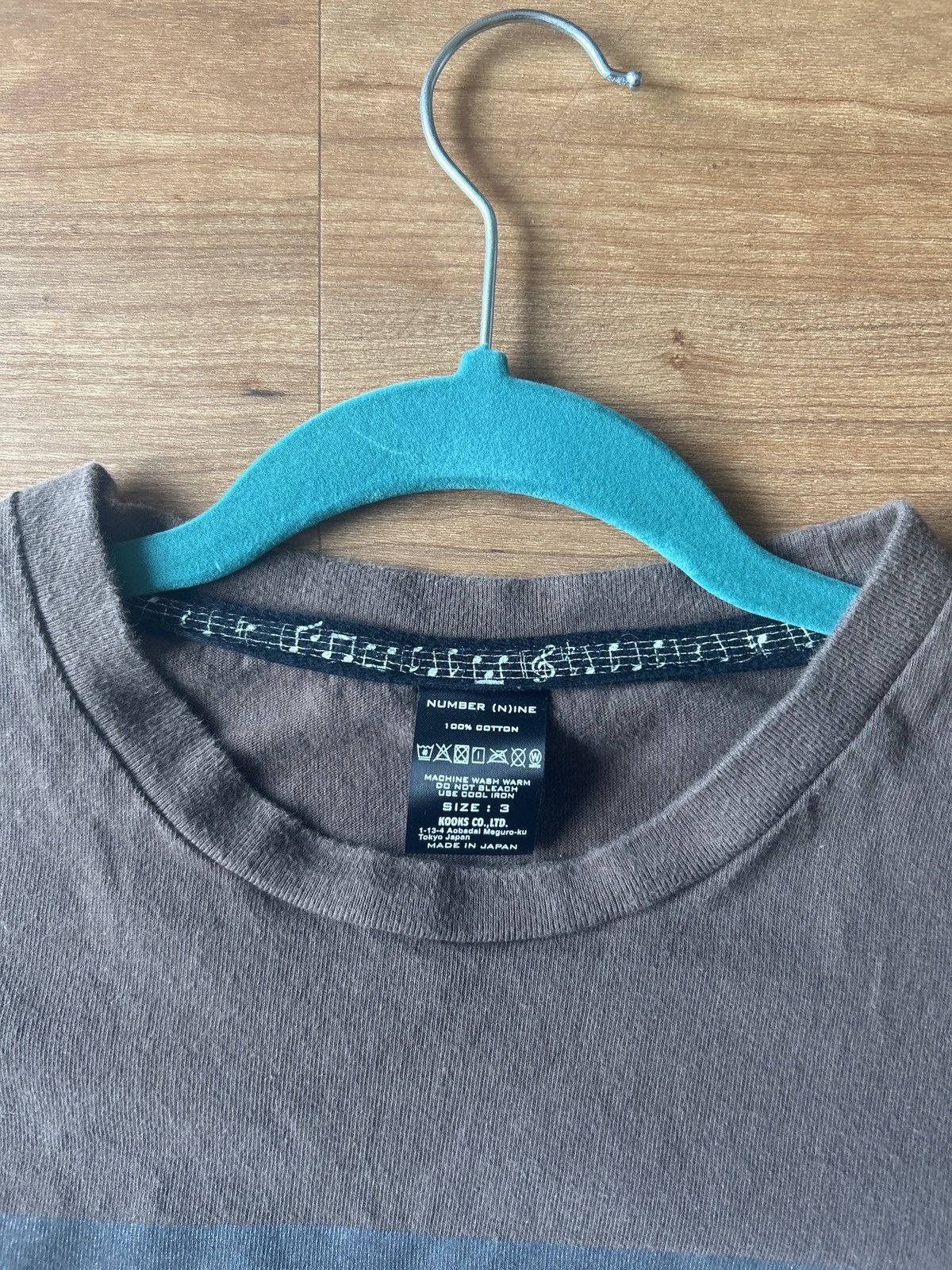 Japanese Brand × Number (N)ine Nine Inch Nails Logo Tee size 3 Size US M / EU 48-50 / 2 - 5 Thumbnail