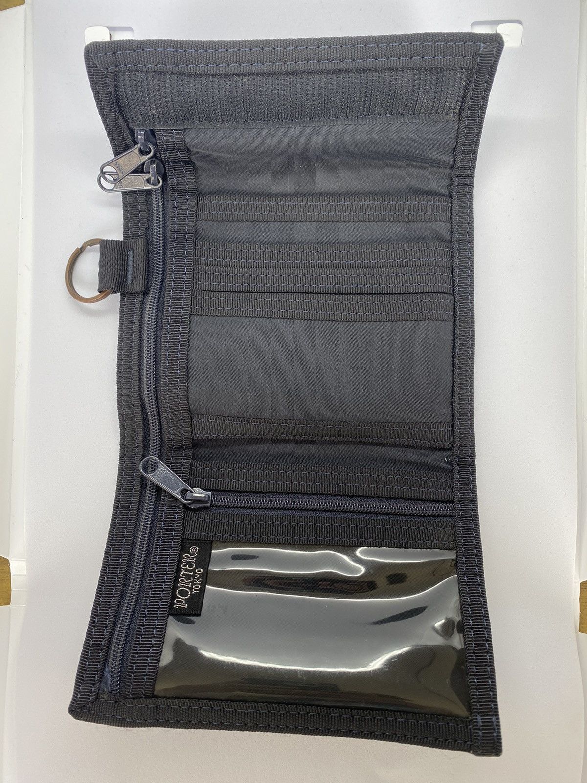 Japanese Brand Porter Capsule Trifold Unique Motive Pattern Wallet Size ONE SIZE - 3 Thumbnail