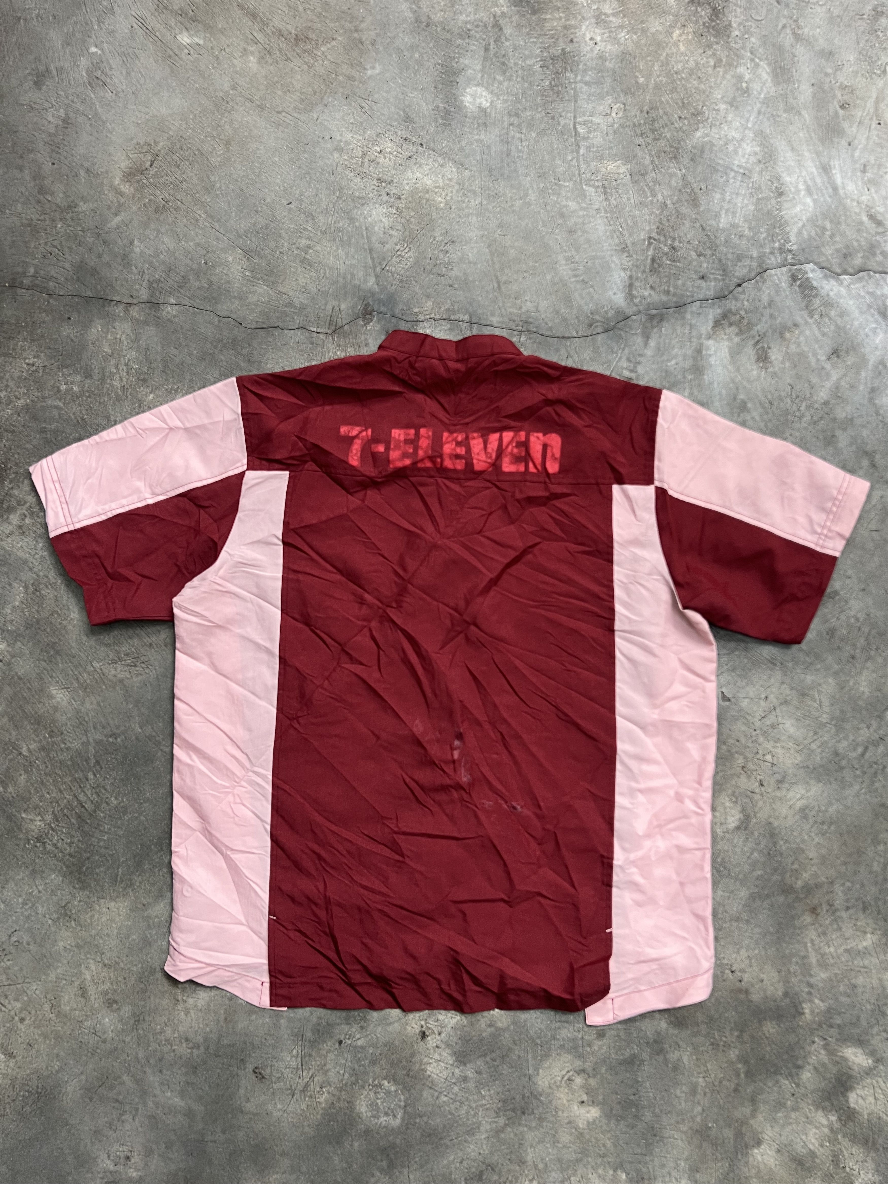 Japanese Brand vintage 7-eleven workshirt Size US XL / EU 56 / 4 - 4 Thumbnail