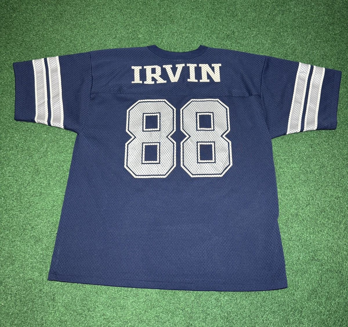 Logo 7 Vintage 90s Michael Irvin Dallas Cowboys Retro #88 Jersey Size US L / EU 52-54 / 3 - 2 Thumbnail