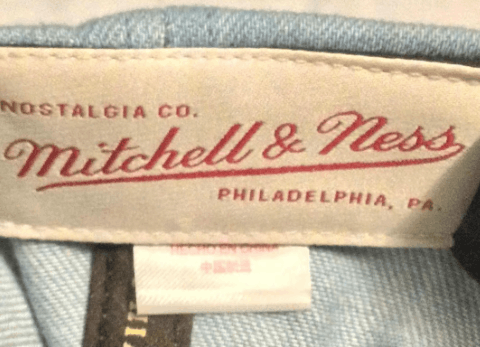 Mitchell & Ness Mitchell & Ness Baby Blue Jean NWT Hornets NBA SnapBack Hat Size ONE SIZE - 5 Thumbnail