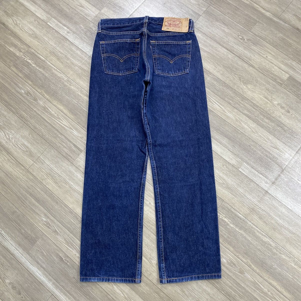Levi's Vintage Clothing 🇺🇸1990s Vintage Levis 501 USA 30x32 Indigo Blue Jeans Women Size US 29 - 18 Thumbnail