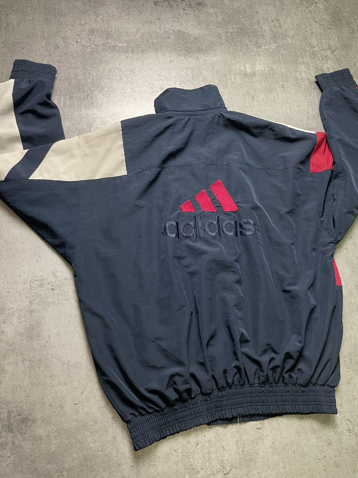 Adidas × Japanese Brand × Vintage Adidas Equipment vintage retro jacket windbreaker 90s 80s Size US M / EU 48-50 / 2 - 6 Thumbnail