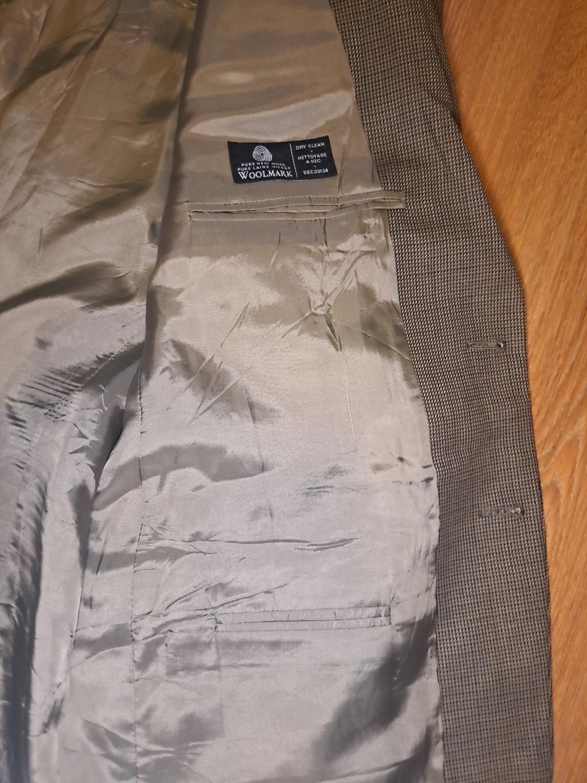 Polo Ralph Lauren Ralph Lauren Sport Coat Mens 44L Beige Virgin Wool Woolmark Size 44L - 7 Thumbnail