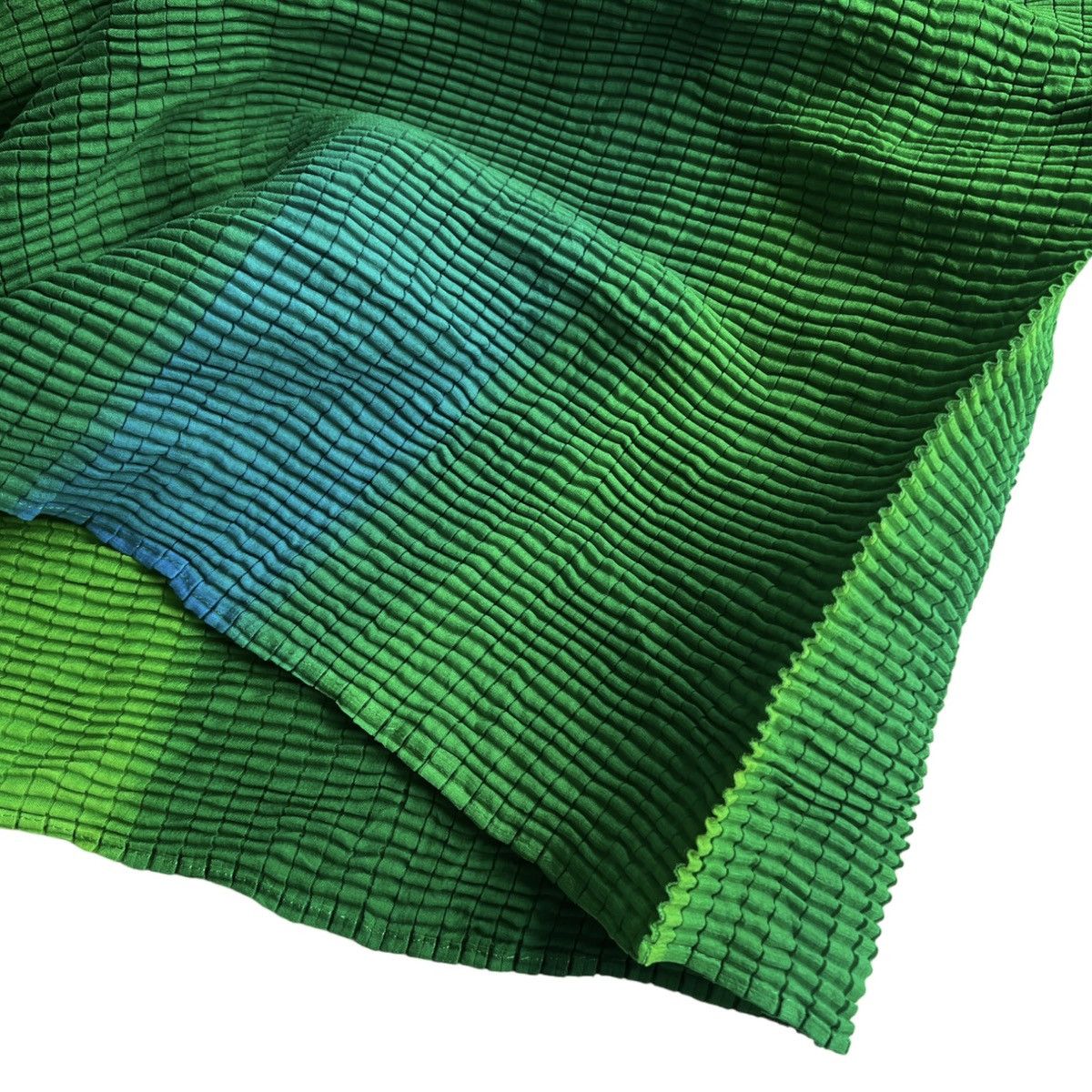 Issey Miyake × Japanese Brand × Pleats Please Issey Miyake ISSEY MIYAKE PLEATS COLOR SHADES SHIRT Size M / US 6-8 / IT 42-44 - 4 Thumbnail