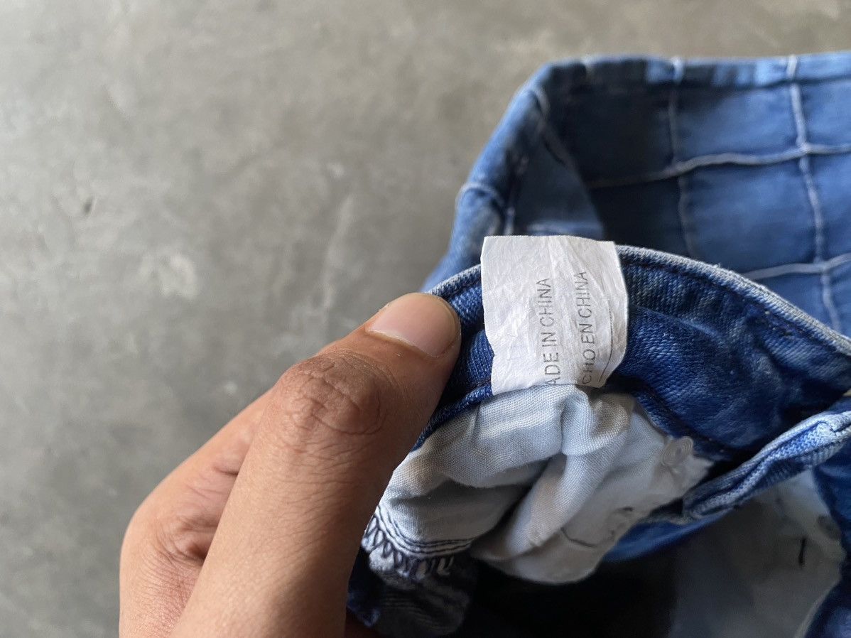 If Six Was Nine Patchwork Flared Denim Pant Hysteric Style Size 26" / US 2 / IT 38 - 8 Thumbnail
