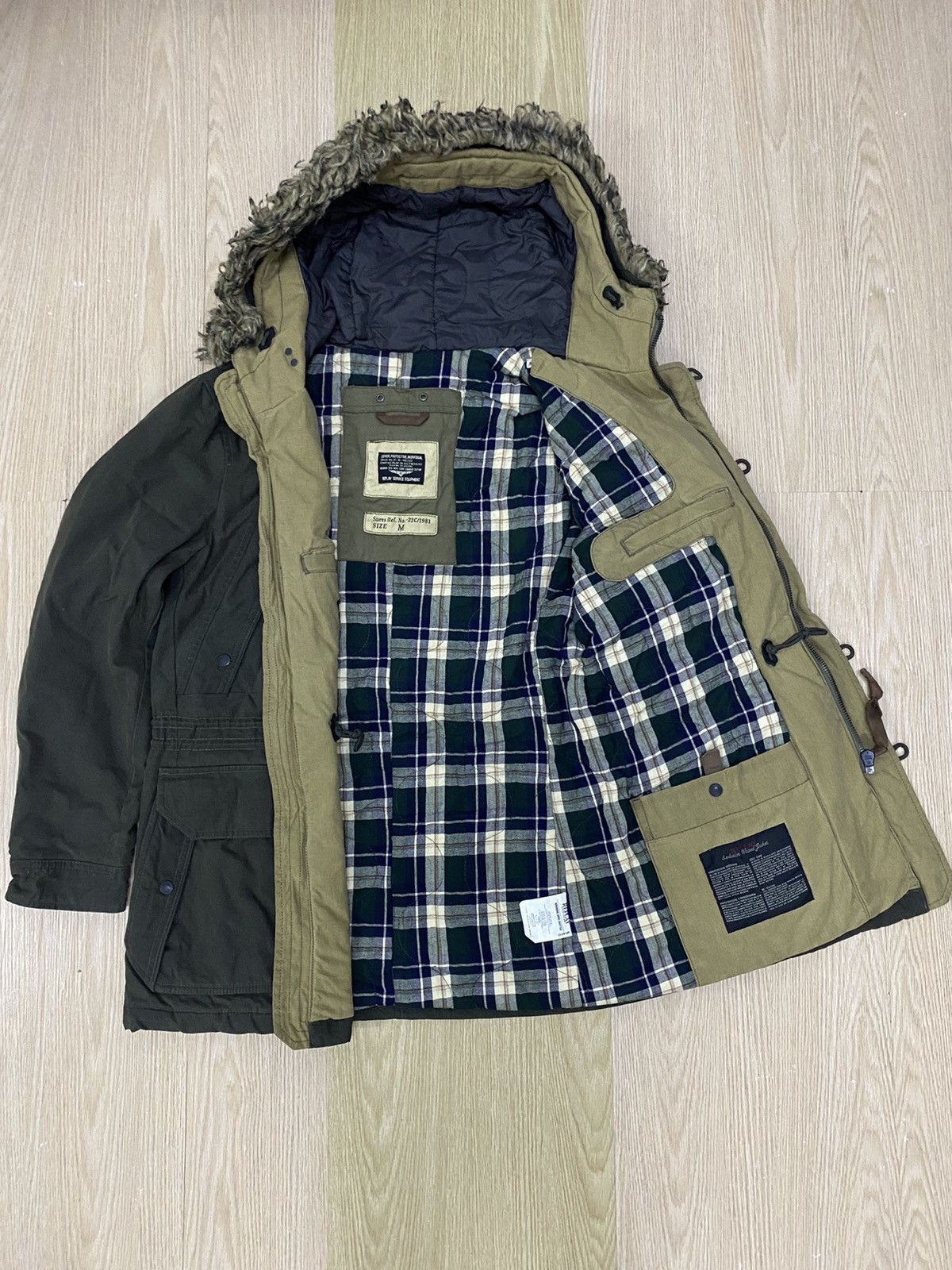Replay Replay nova check military exclusive waxed jacket Size US M / EU 48-50 / 2 - 2 Thumbnail