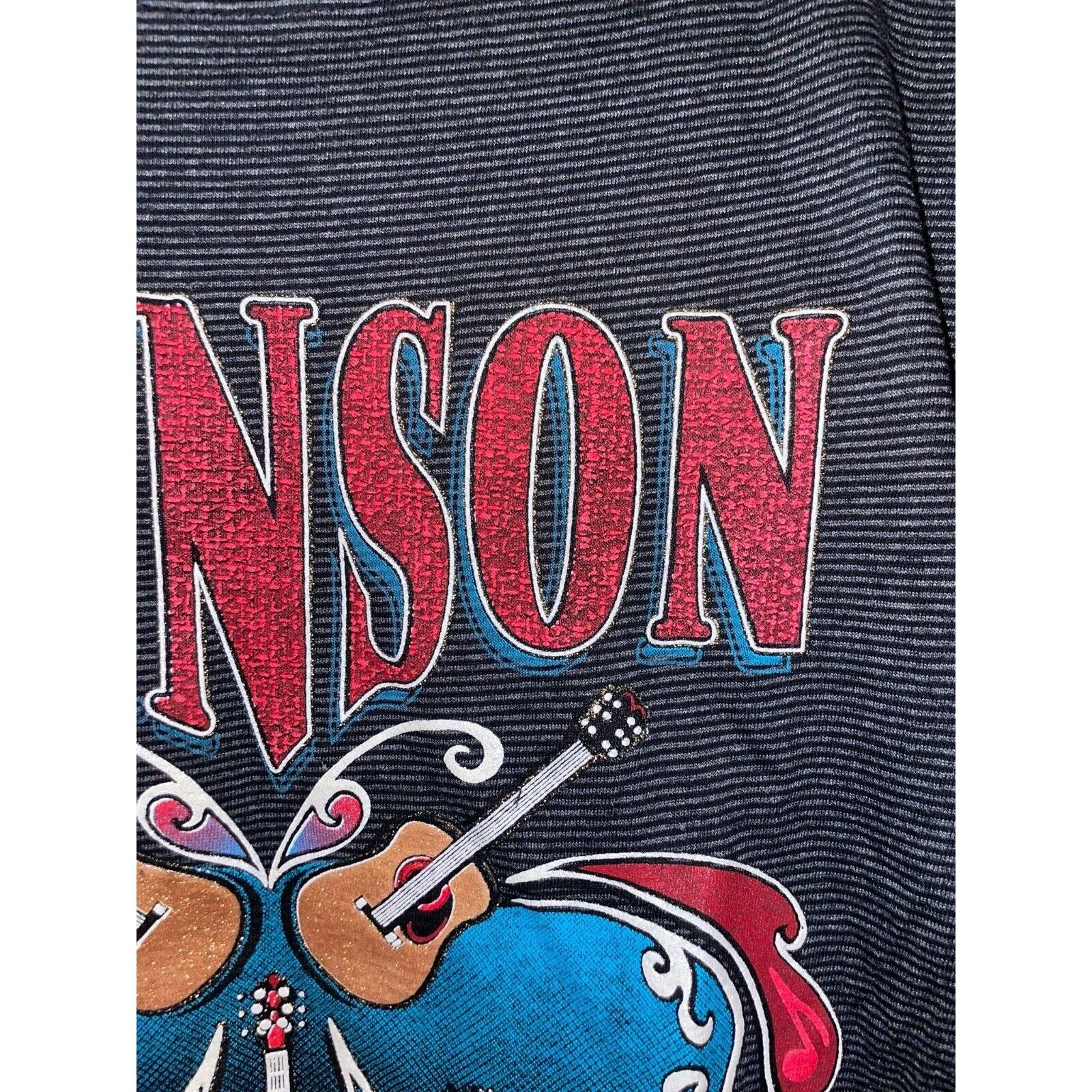 Vintage Vintage Branson Shirt MO Guitar Graphic Tee 80s Belton Large Size US L / EU 52-54 / 3 - 4 Thumbnail