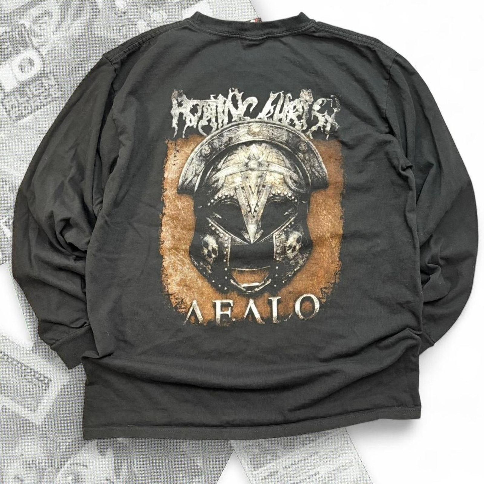 Nike Black y2k rotting christ aealo Size US M / EU 48-50 / 2 - 2 Thumbnail
