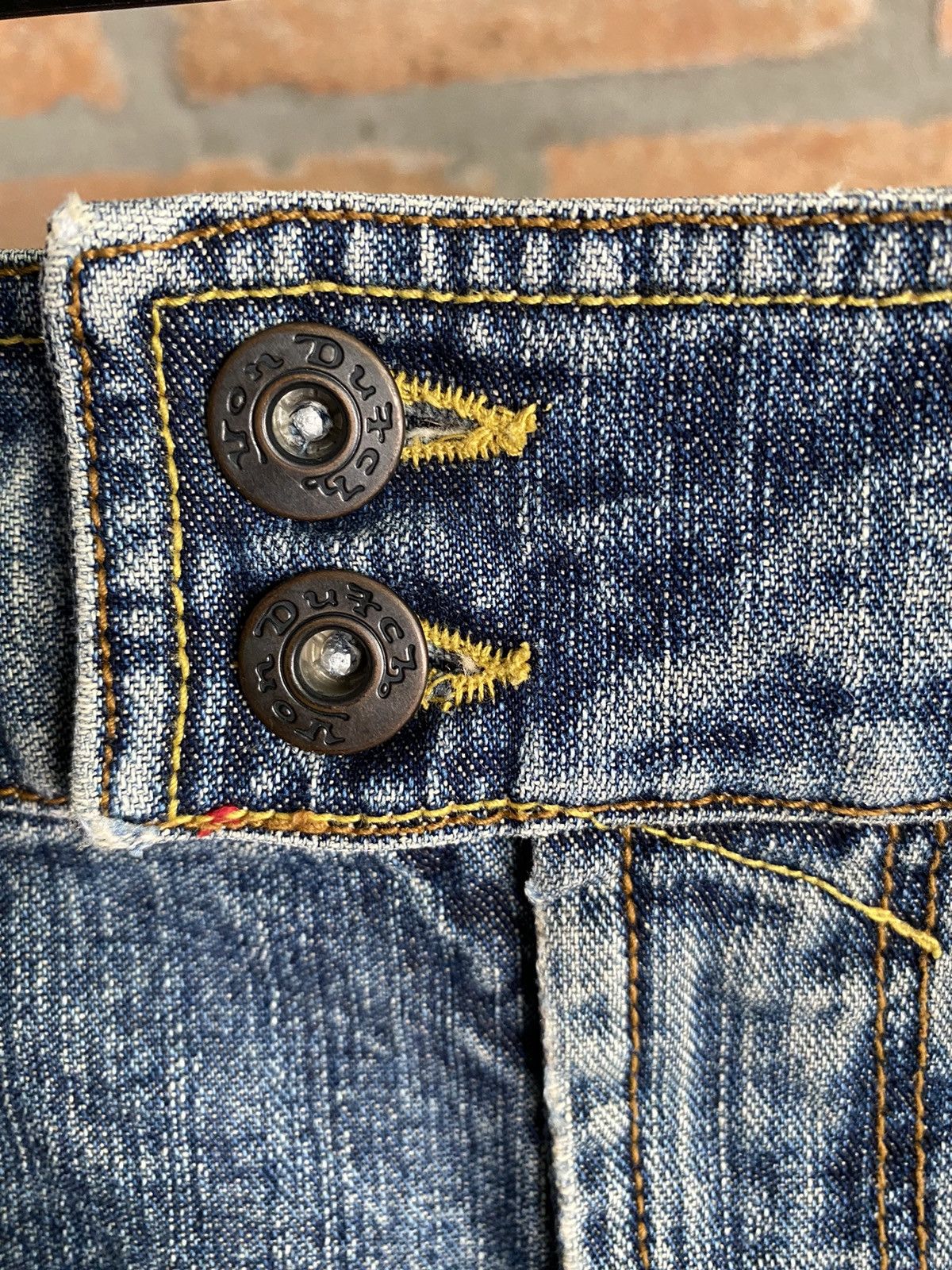 Von Dutch Von Dutch Y2K Denim Mini Skirt Size 31" - 3 Thumbnail