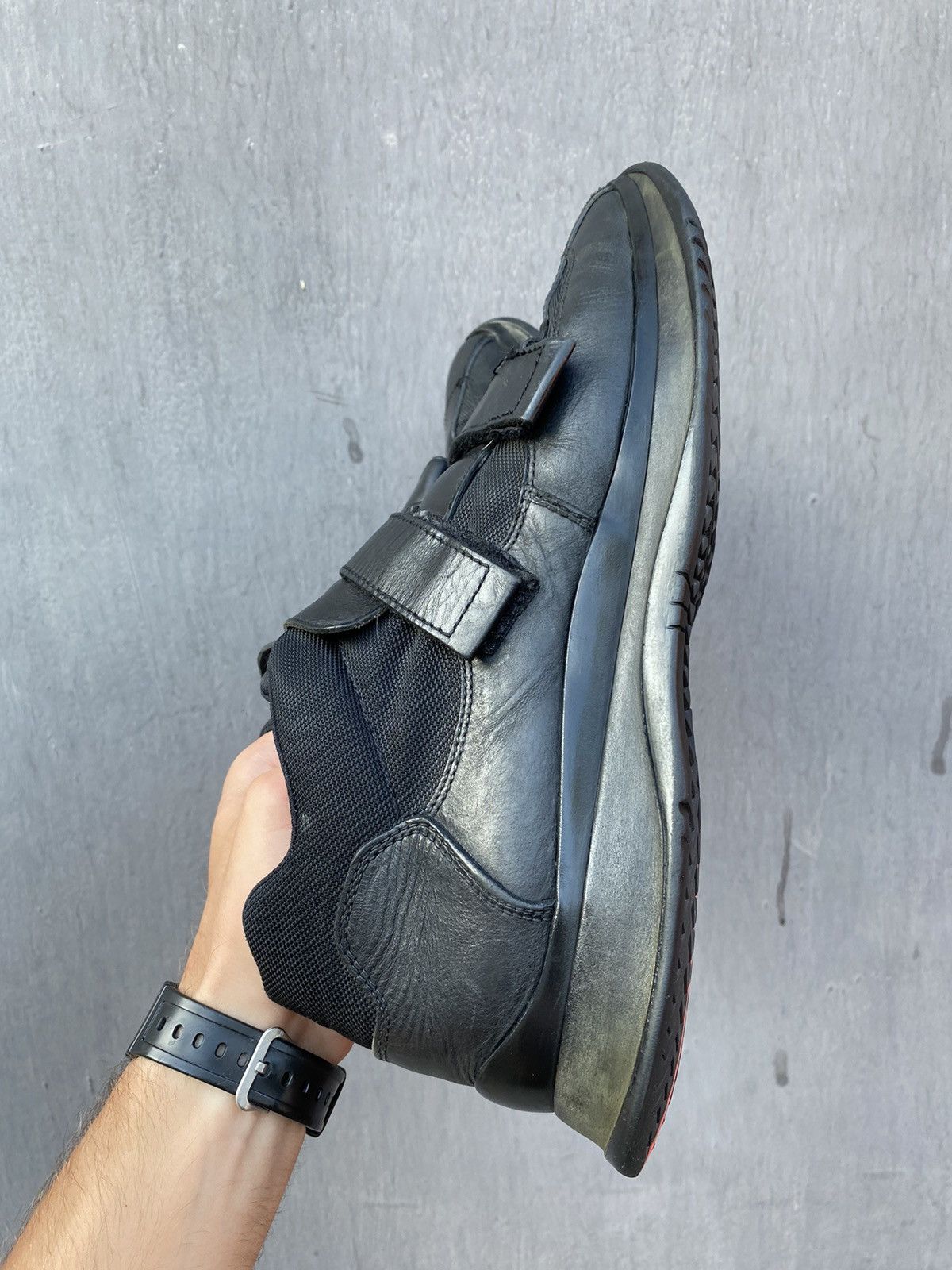 Prada × Vintage Prada 00s Vintage Leather straps shoes size 10.5 Size US 10.5 / EU 43-44 - 5 Thumbnail