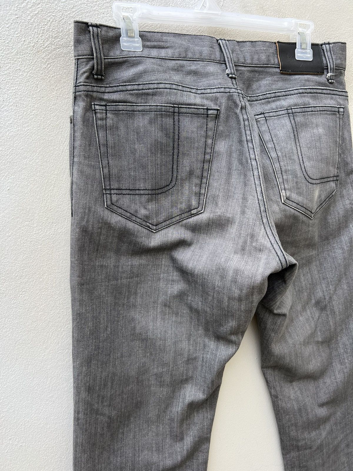 Lanvin Vintage Lanvin Collection Stretch Grey Denim Jeans Size US 31 - 11 Thumbnail