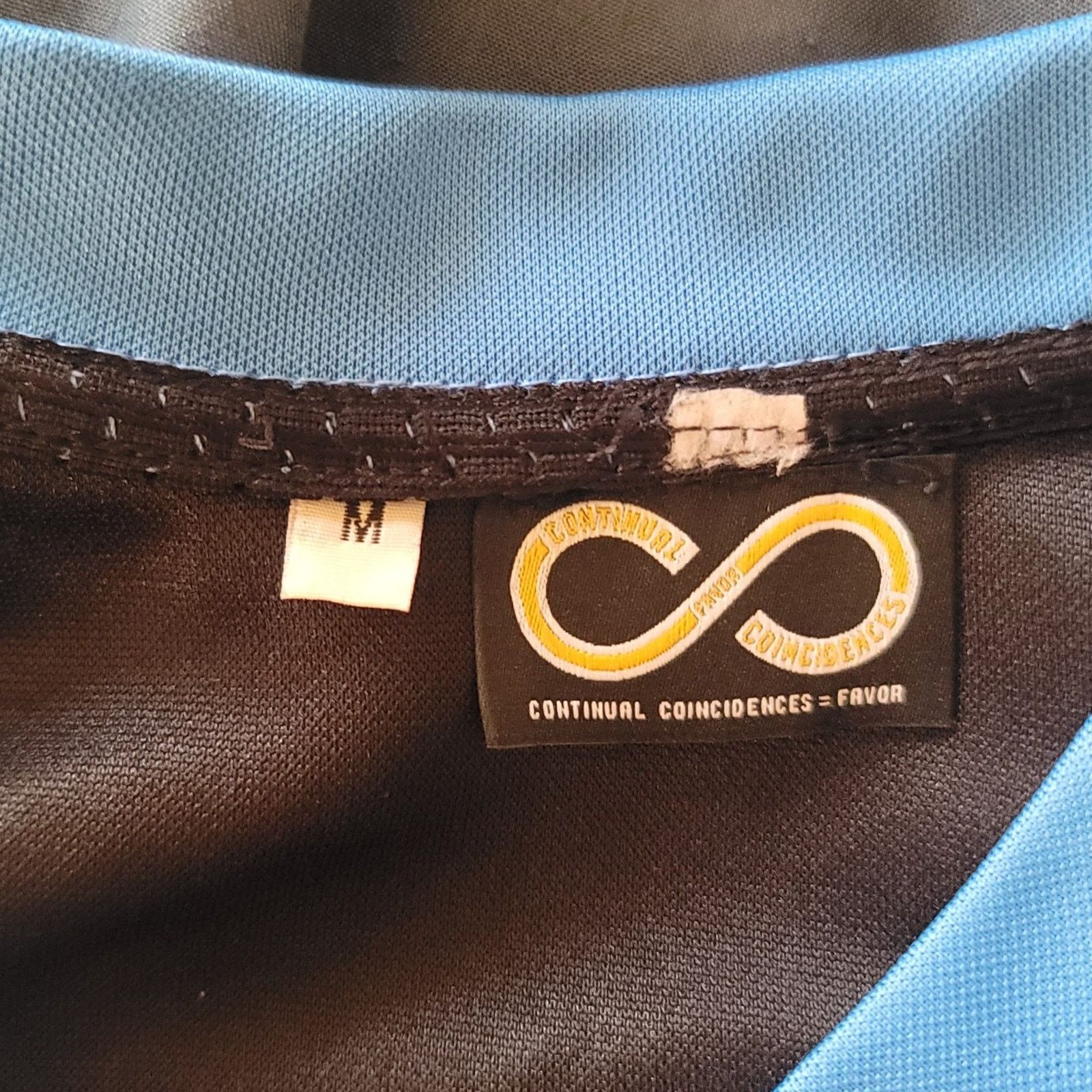 The Unbranded Brand Continual Coincidences Brand Upcycled Vtg Jersey WISDOM Size US M / EU 48-50 / 2 - 5 Thumbnail