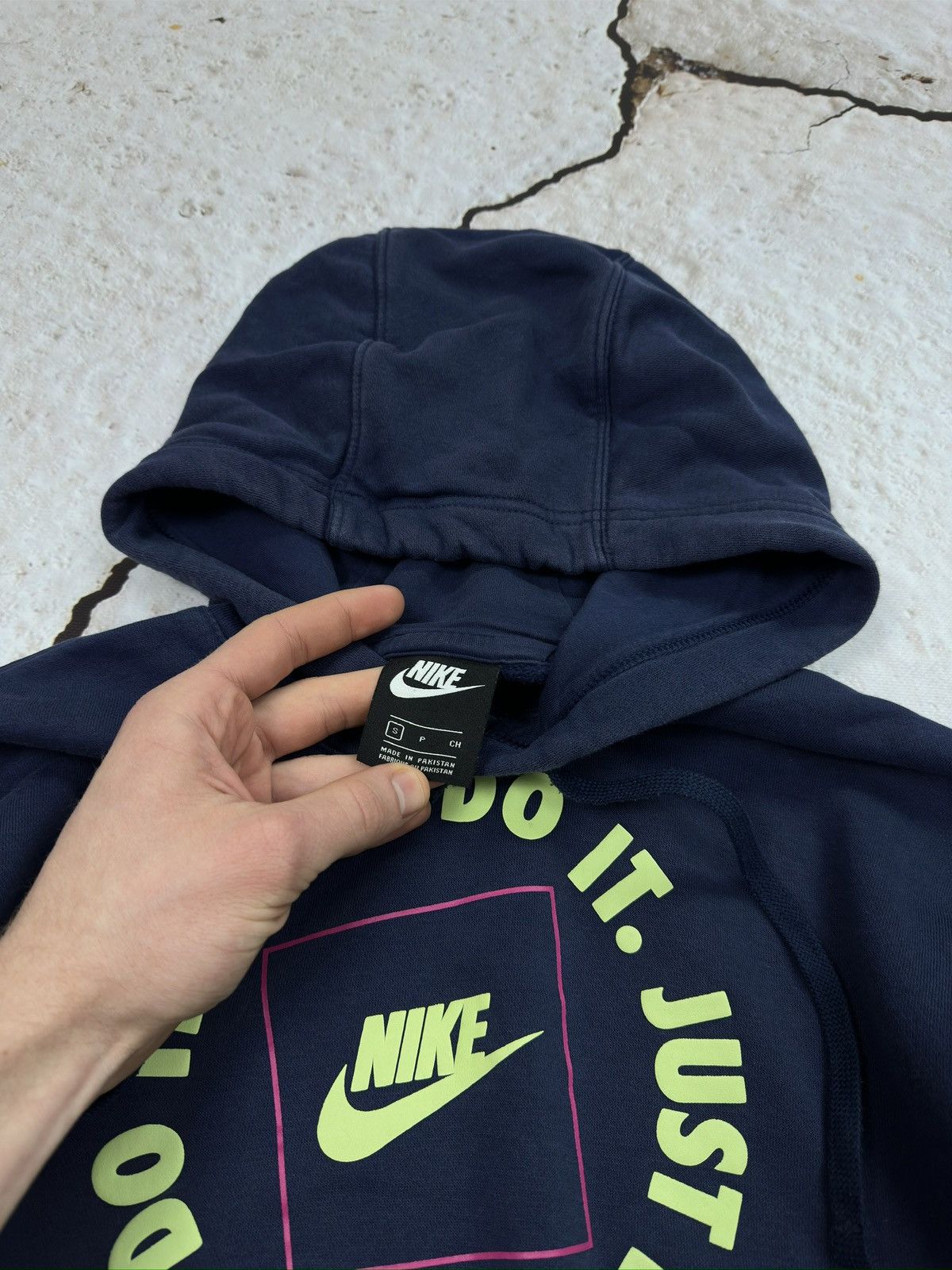 Other Vintage Nike Y2K avantgarde streetwear hoodie Size US S / EU 44-46 / 1 - 6 Thumbnail