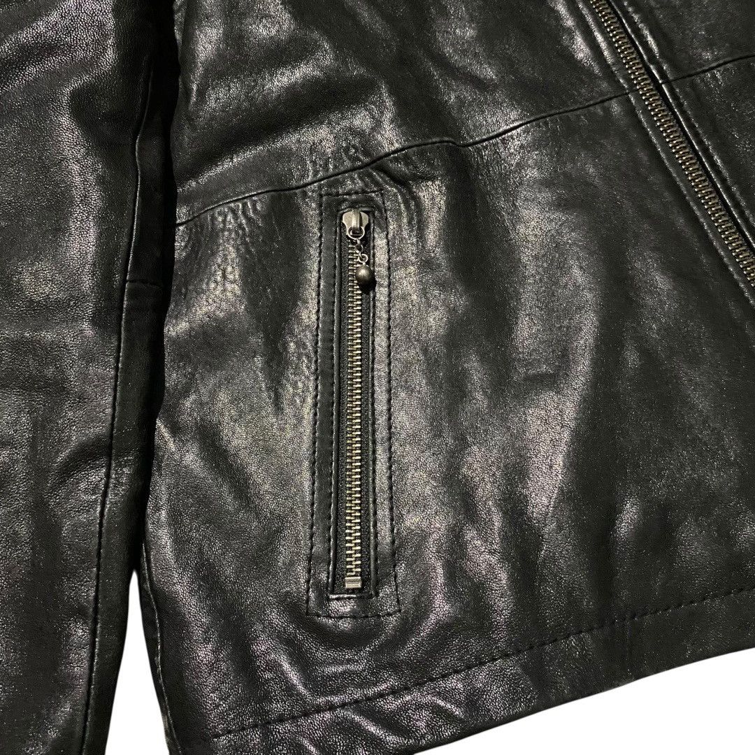 Nudie Jeans Nudie jeans motorcycle black genuine leather jacket Size US M / EU 48-50 / 2 - 4 Thumbnail