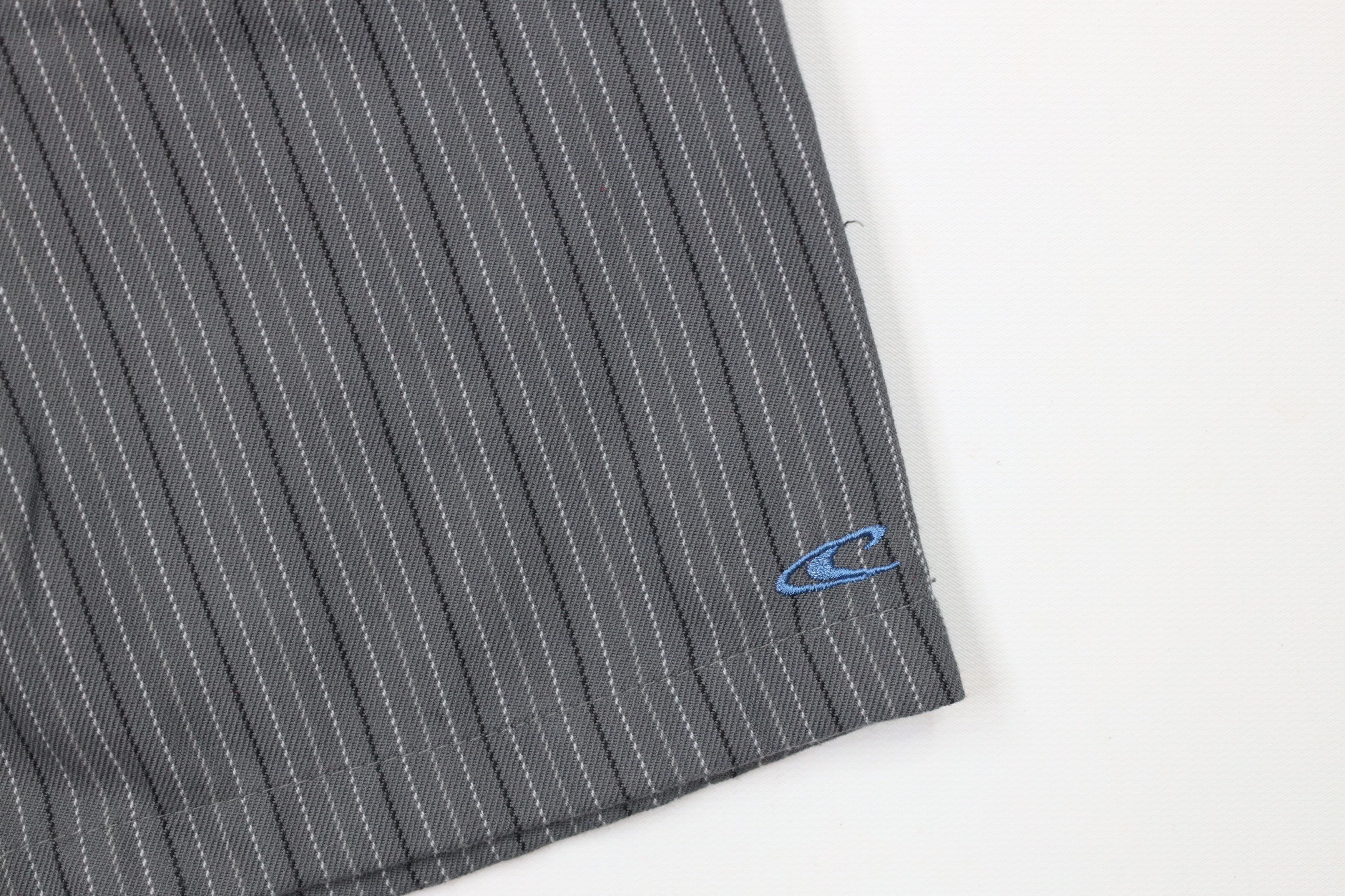 O'Neill × Vintage Vintage O'Neill Surfing Faded Striped Baggy Fit Shorts Gray Size US 36 / EU 52 - 5 Thumbnail