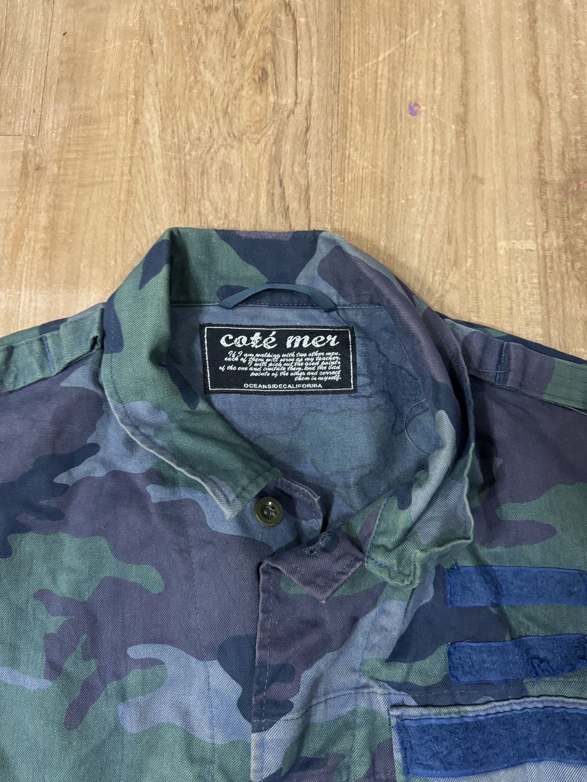 Japanese Brand JAPAN STREET WEAR BRAND COTE MER TACTICALJACKET Size US L / EU 52-54 / 3 - 2 Thumbnail