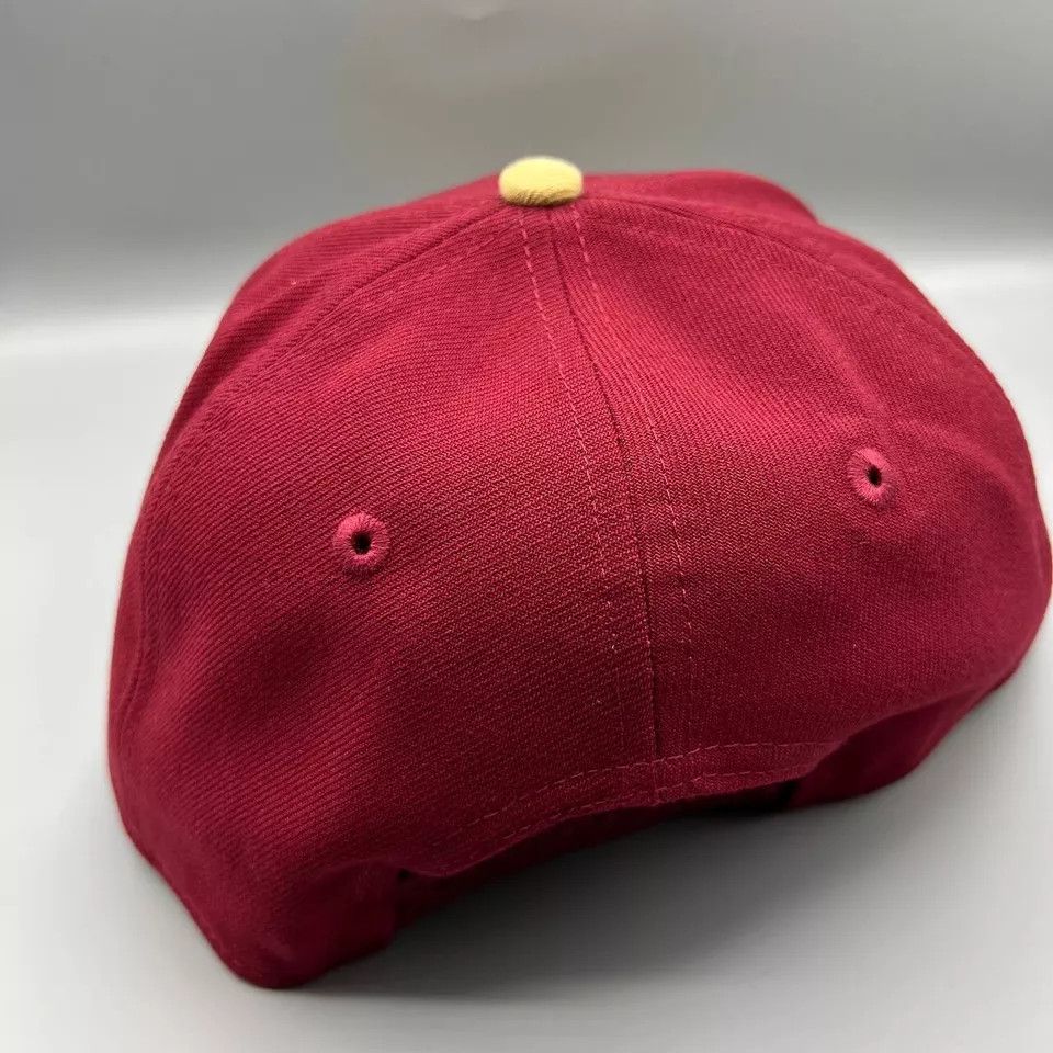 New Era Cleveland Cavaliers Cavs Hat Men Red Snap NBA Back Cap New Size ONE SIZE - 8 Thumbnail