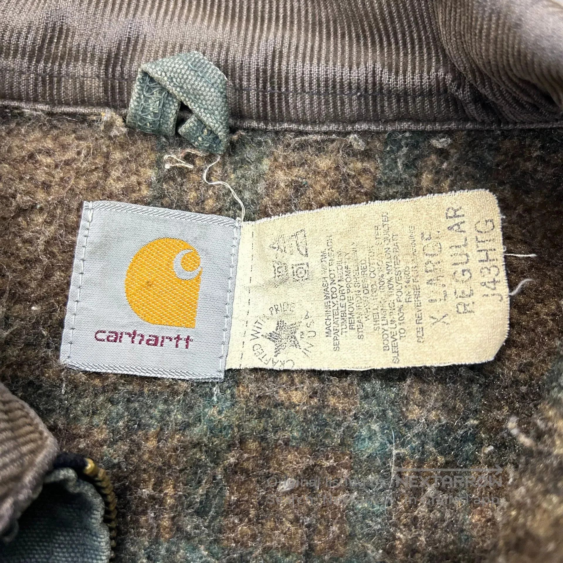 Vintage Vintage Carhartt J43 Detroit Jacket. Size US XL / EU 56 / 4 - 3 Thumbnail