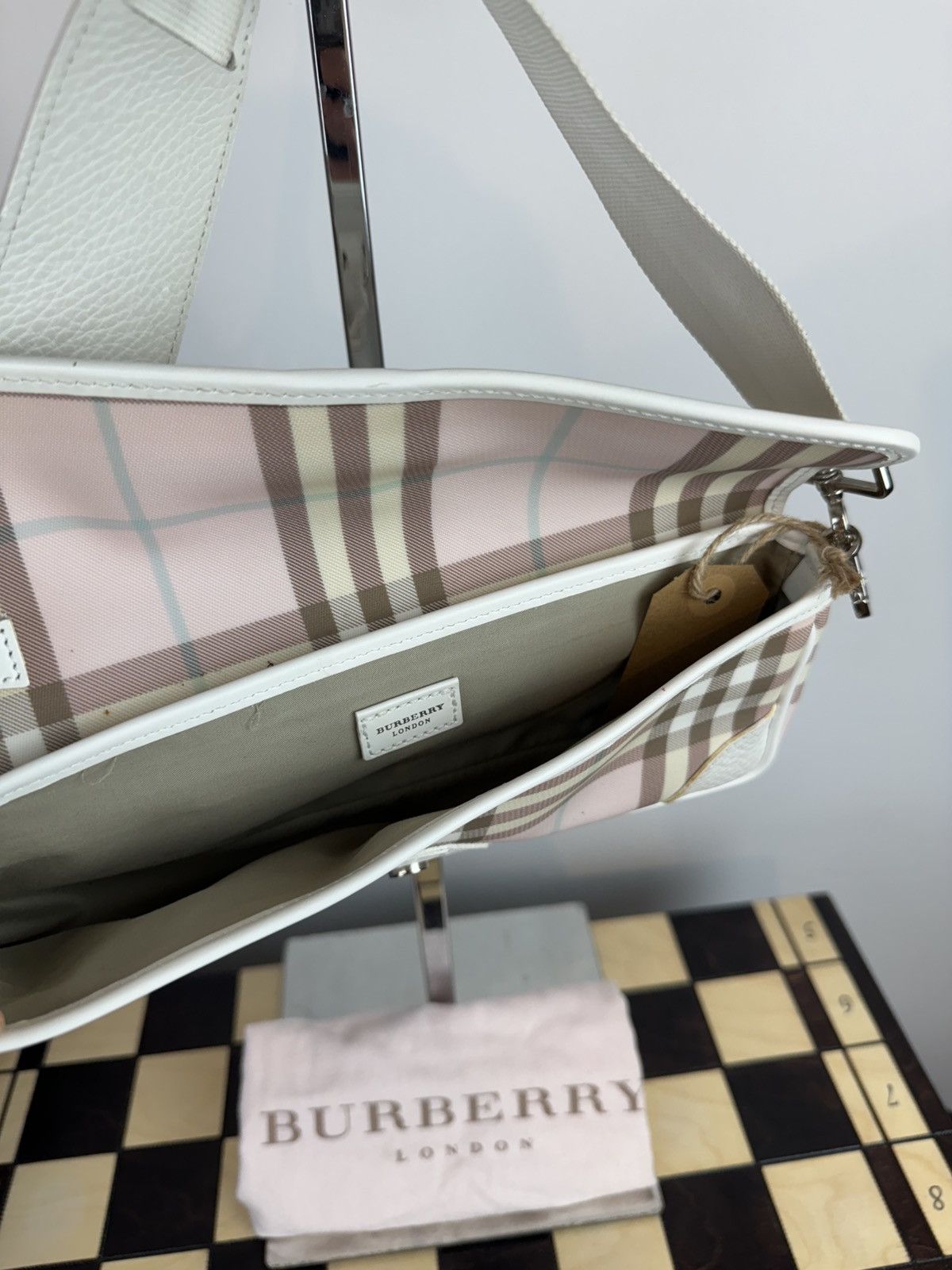 Burberry Leather shoulder bag Burberry original luxury casual item Size ONE SIZE - 3 Thumbnail
