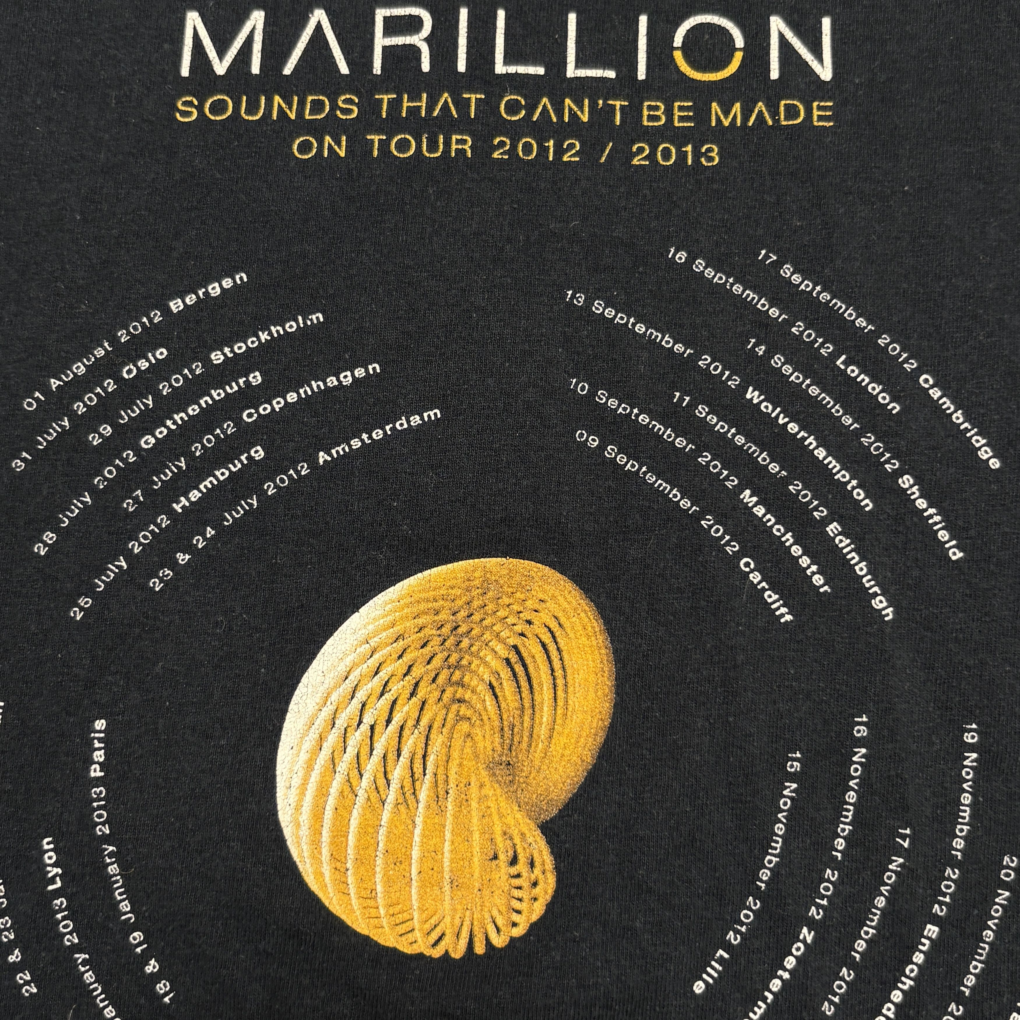 Band Tees Vintage Marillion Shirt Prog Rock Band Tee Rush Yes Size US XL / EU 56 / 4 - 13 Thumbnail